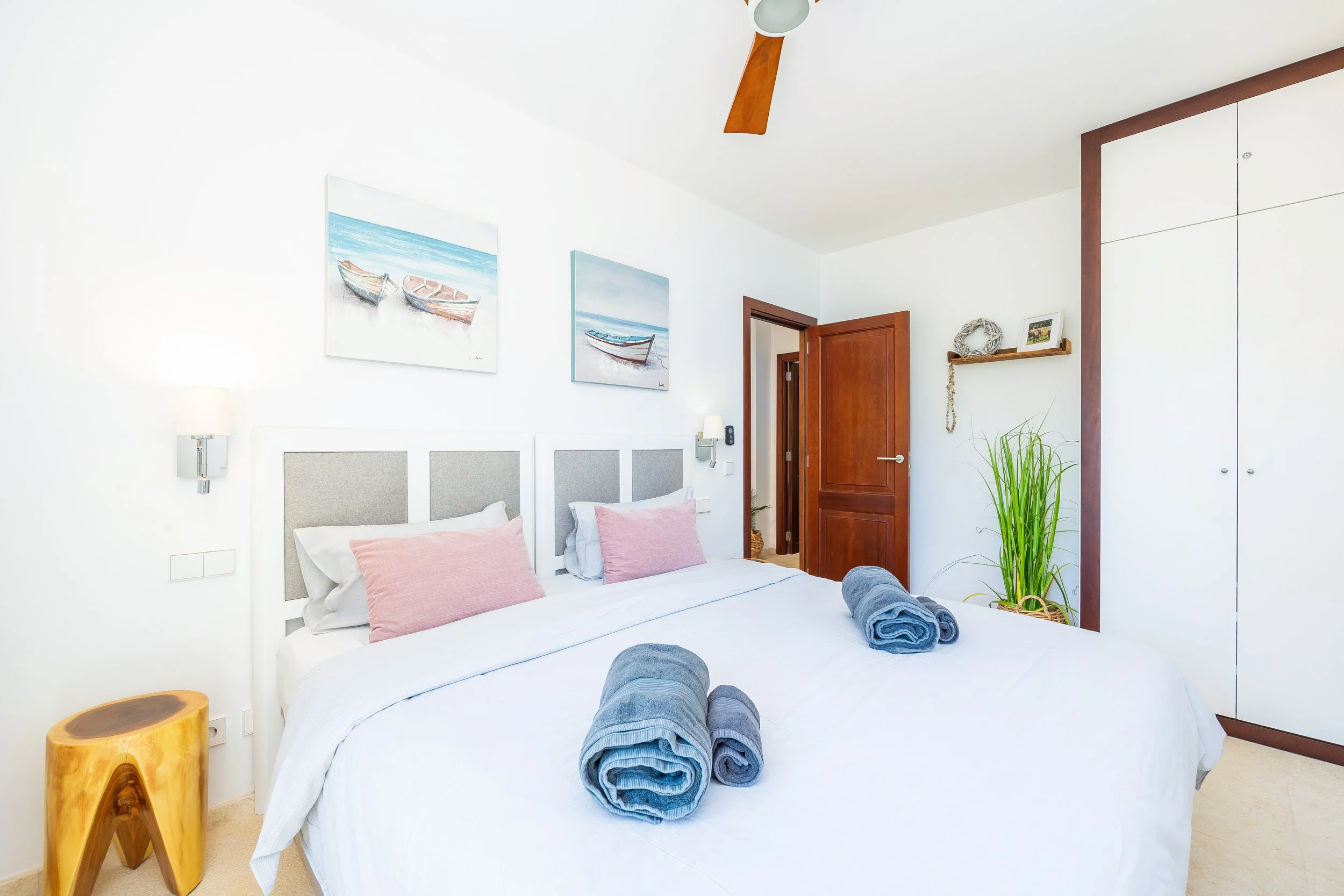 Sa Papaiona Mallorca traditional finca interior with rustic architecture and natural light real estate photography