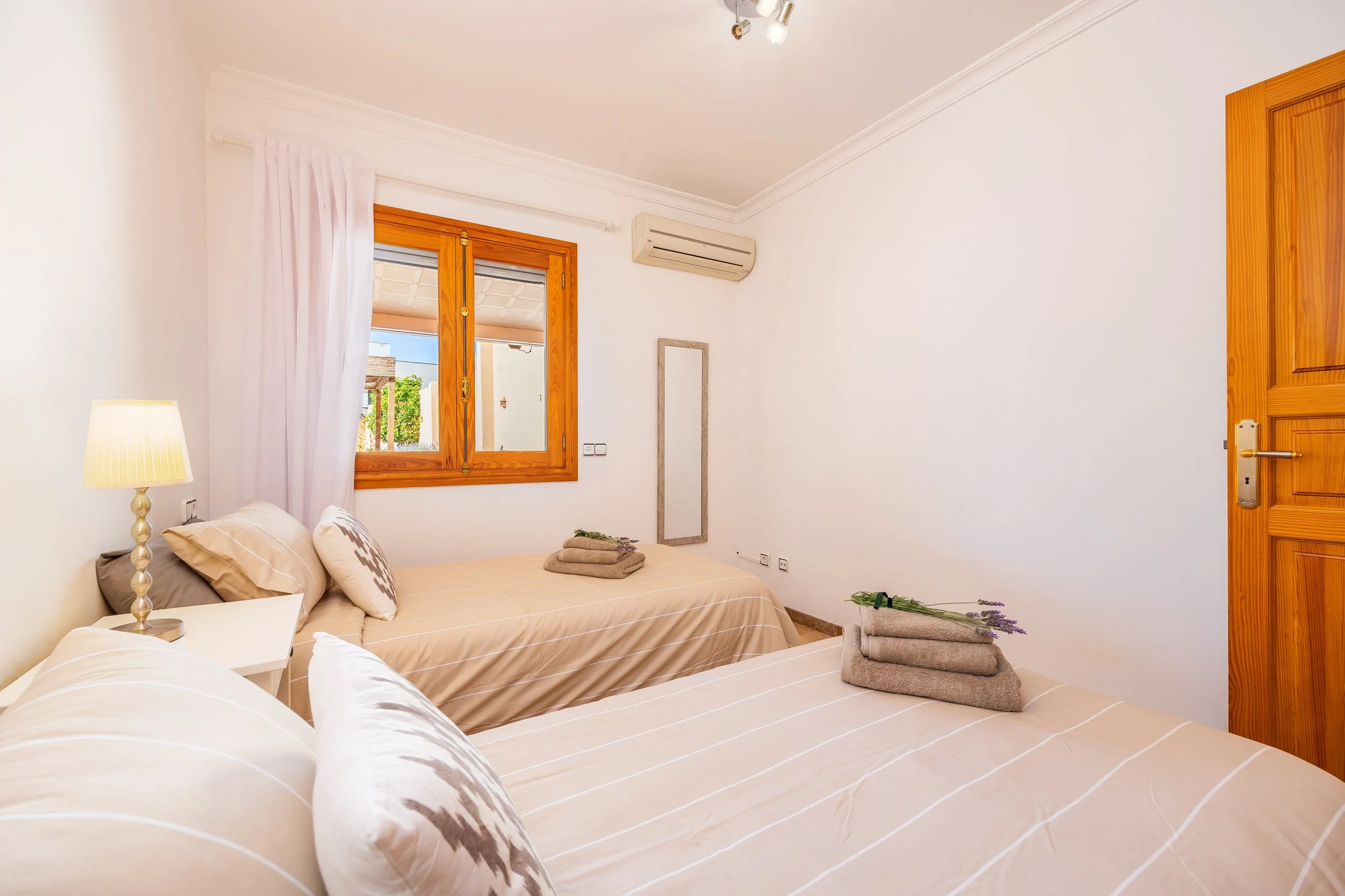 Coastal interior at Sol d’Es Trenc Mallorca with natural light and Mediterranean style real estate photography