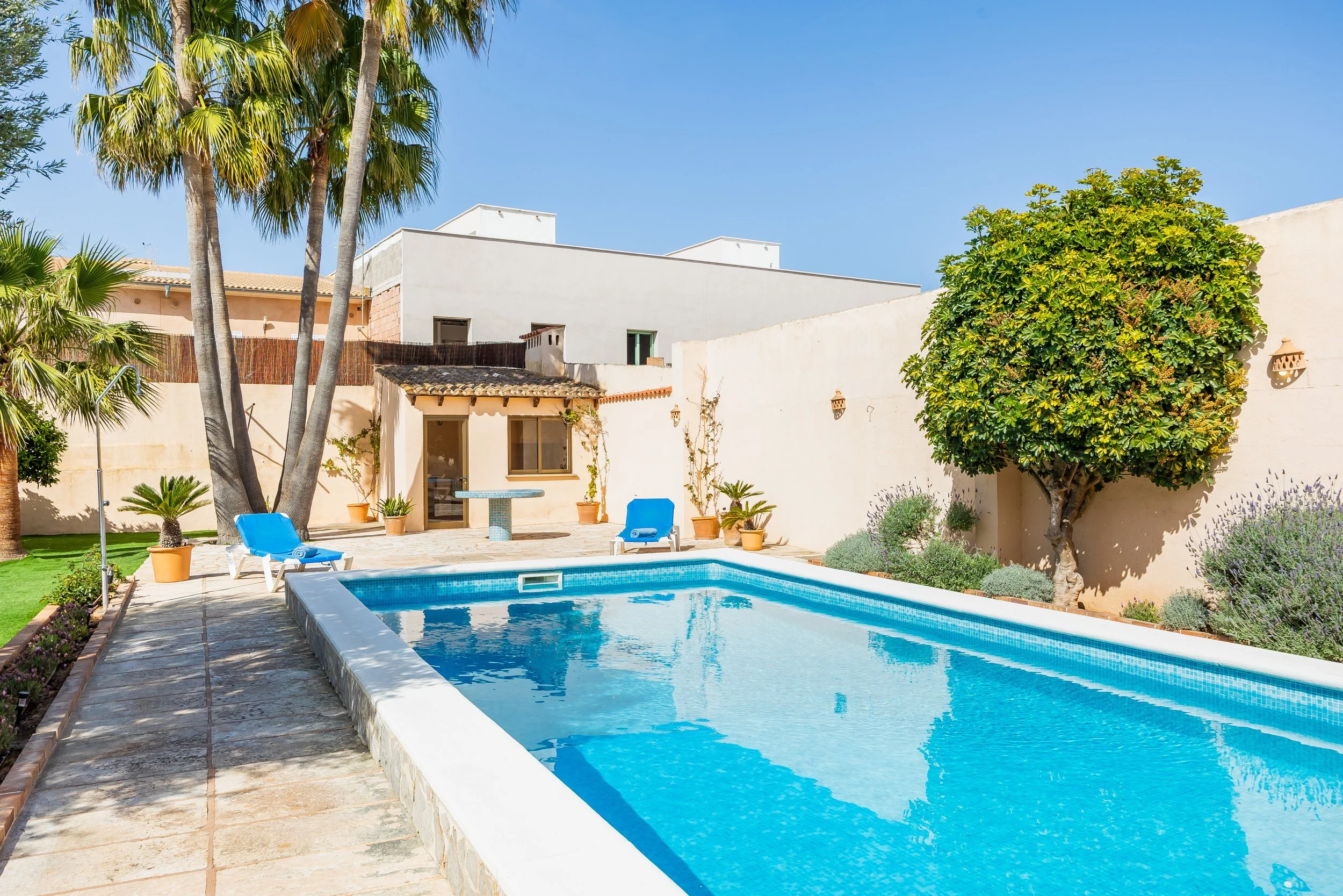 Sol d’Es Trenc Mallorca coastal property with swimming pool near Es Trenc beach real estate photography