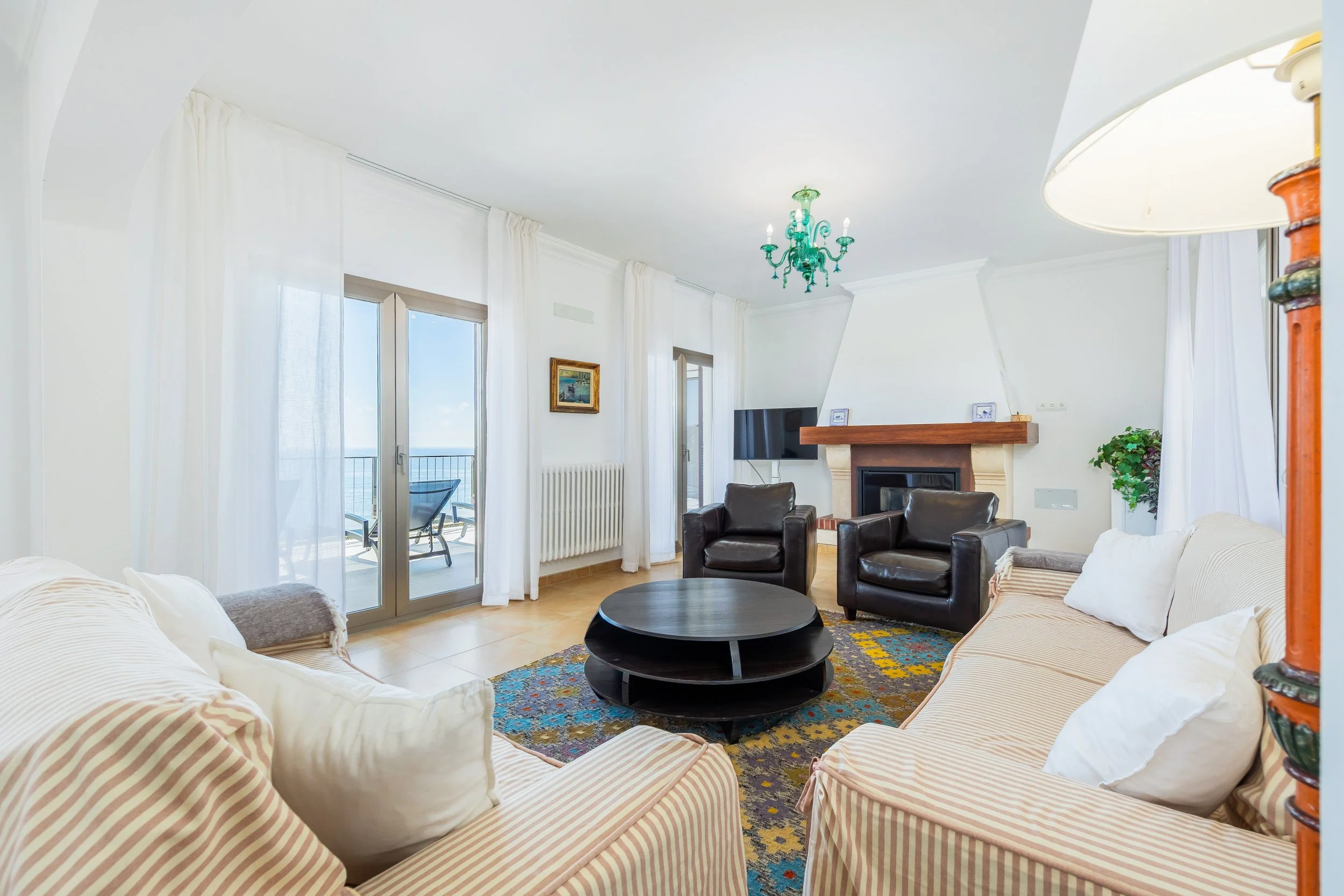 Can Fernando Es Pontàs Mallorca first line coastal property with panoramic sea views real estate photography