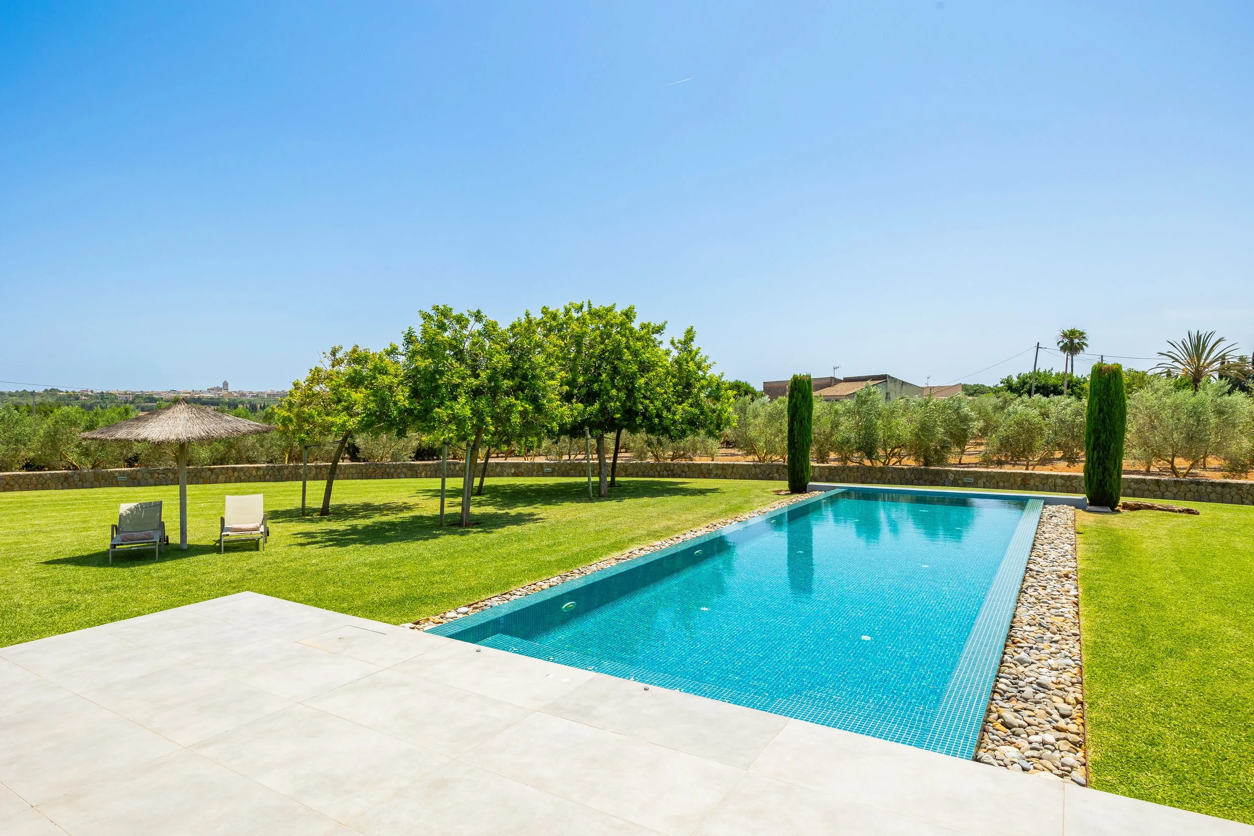 S’Hort de Can Rius Mallorca luxury countryside estate with pool and natural surroundings real estate photography