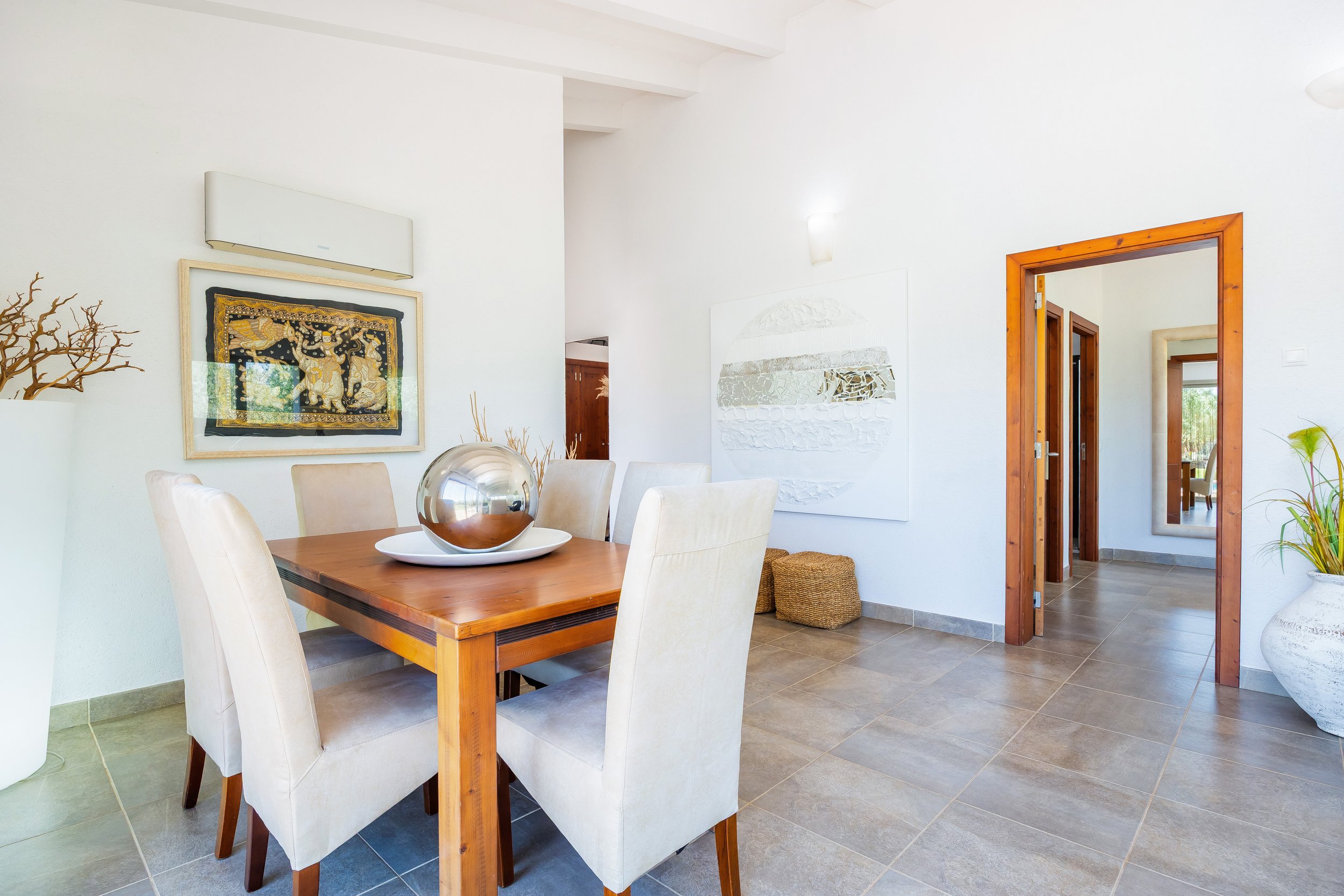 Sa Finca Mallorca family finca interior with spacious rooms and natural light real estate photography