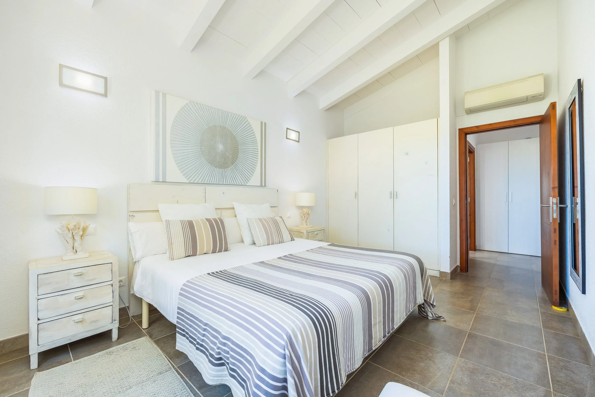 Sa Finca Mallorca family finca interior with spacious rooms and natural light real estate photography