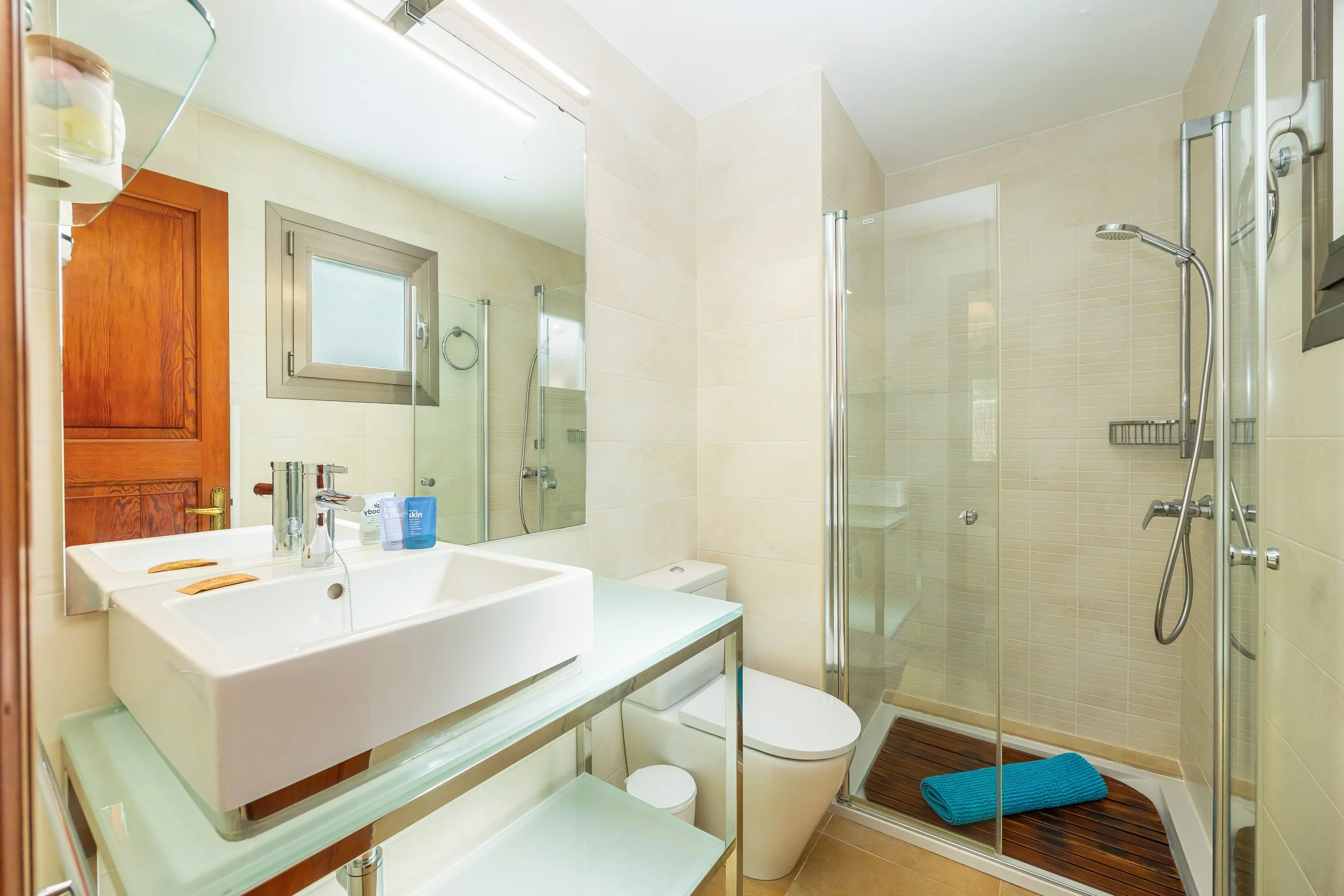 Coastal interior of Can Fernando Es Pontàs Mallorca with panoramic sea views and natural light real estate photography