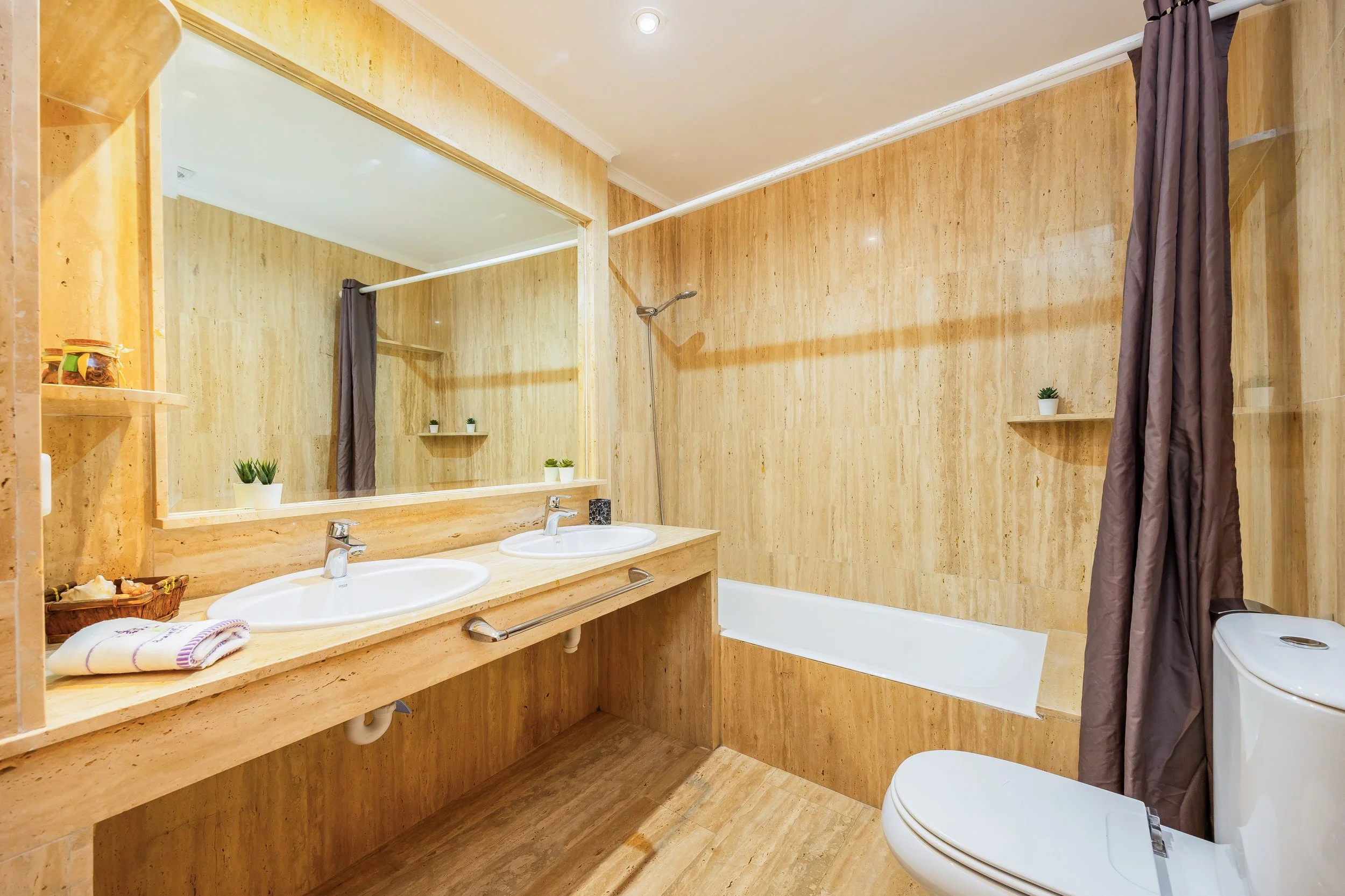 Coastal interior at Sol d’Es Trenc Mallorca with natural light and Mediterranean style real estate photography