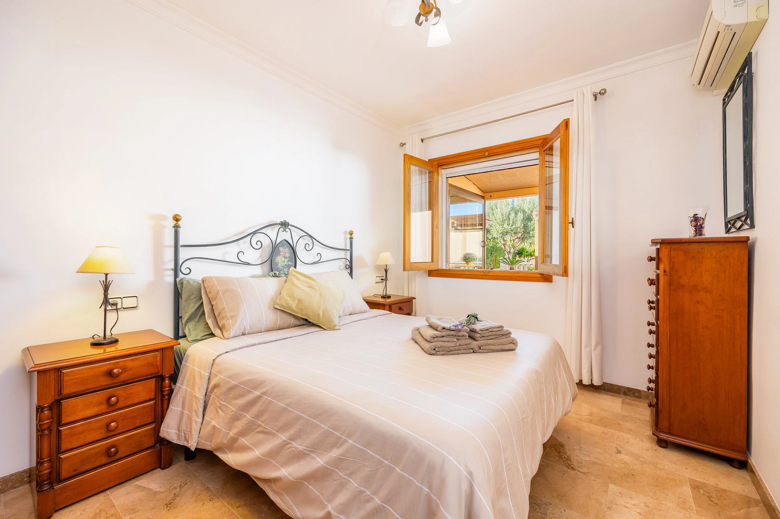Coastal interior at Sol d’Es Trenc Mallorca with natural light and Mediterranean style real estate photography