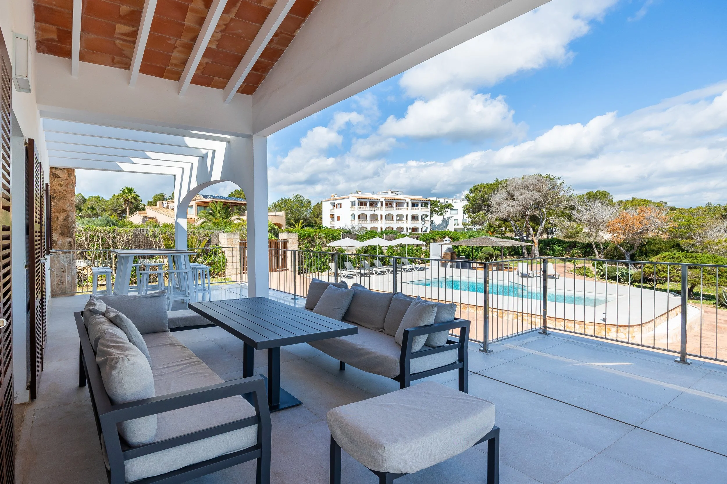 Can Fernando Es Pontàs Mallorca first line coastal property with panoramic sea views real estate photography