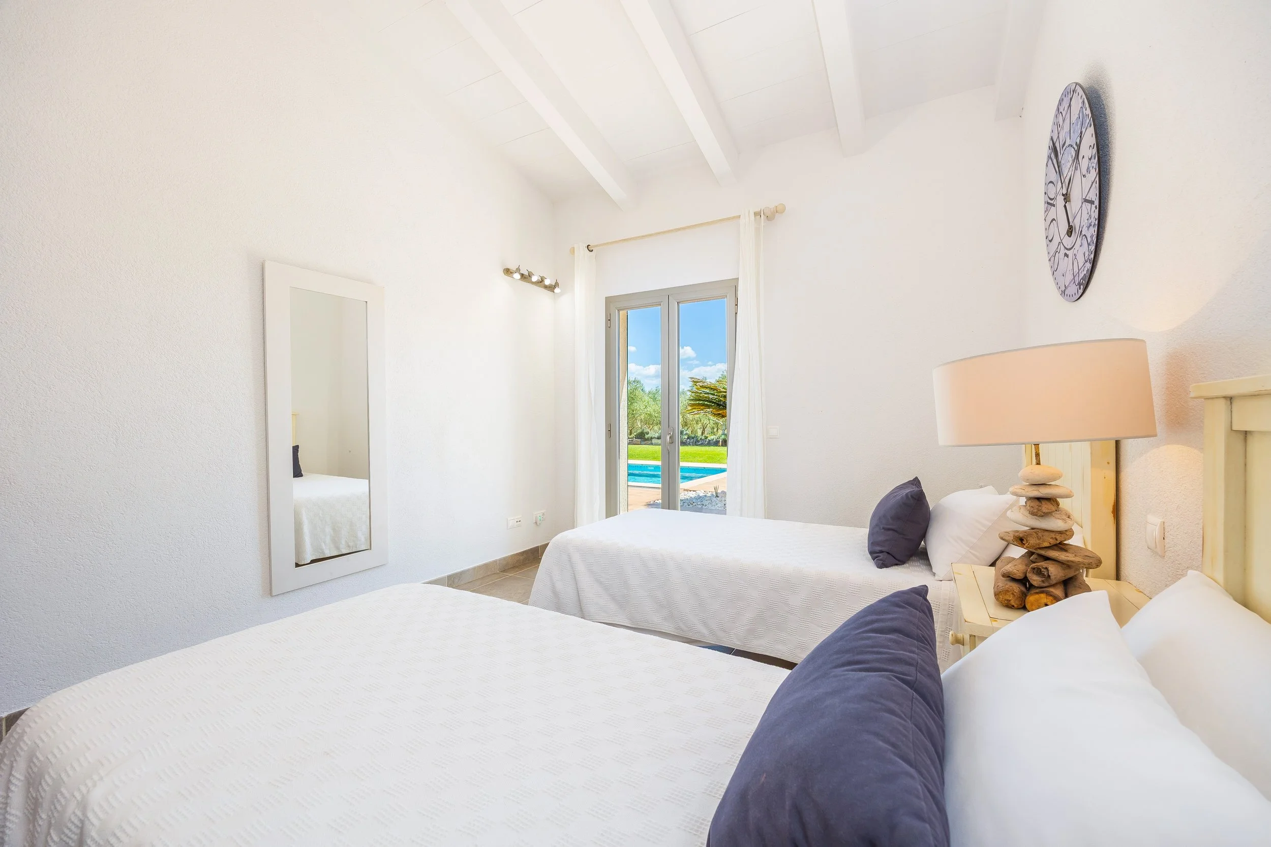 Sa Finca Mallorca family finca interior with spacious rooms and natural light real estate photography