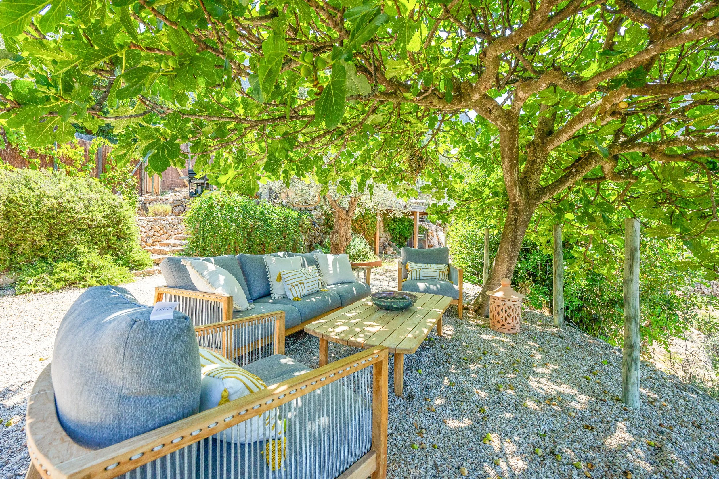 Renovated mountain house near Sóller Mallorca with panoramic views over Sóller valley real estate photography