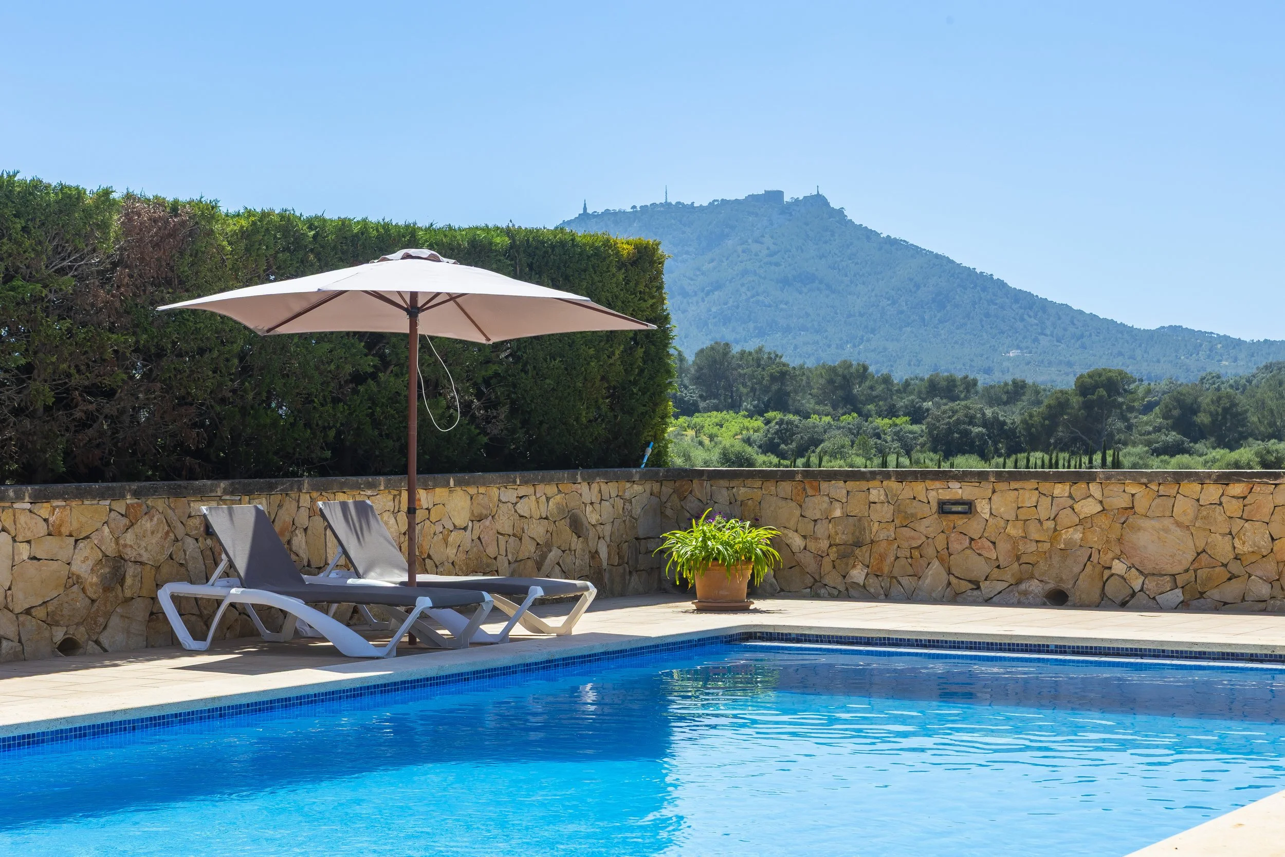 Cas Cuni Mallorca traditional house exterior with natural light real estate photography