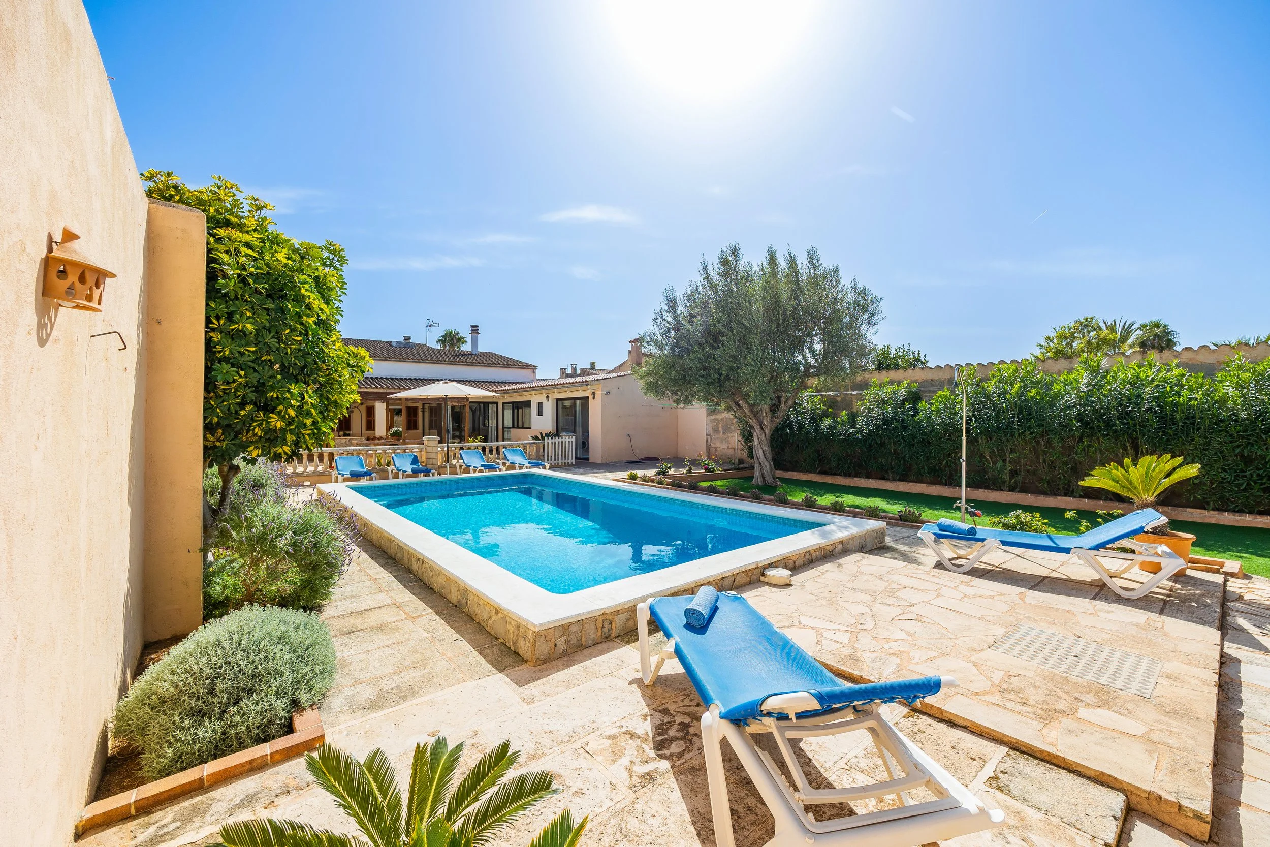 Sol d’Es Trenc Mallorca coastal property with swimming pool near Es Trenc beach real estate photography