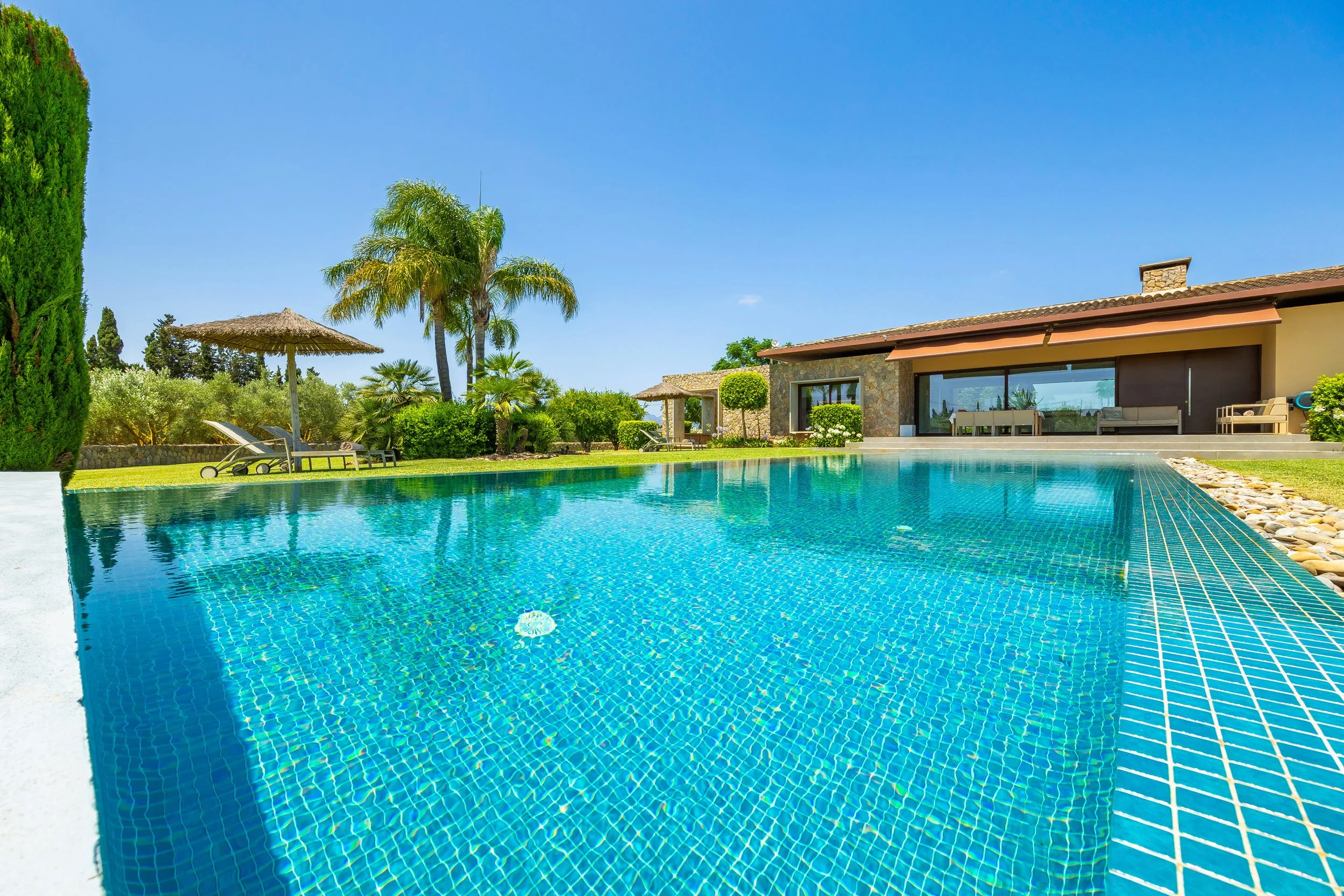 S’Hort de Can Rius Mallorca luxury countryside estate with pool and natural surroundings real estate photography
