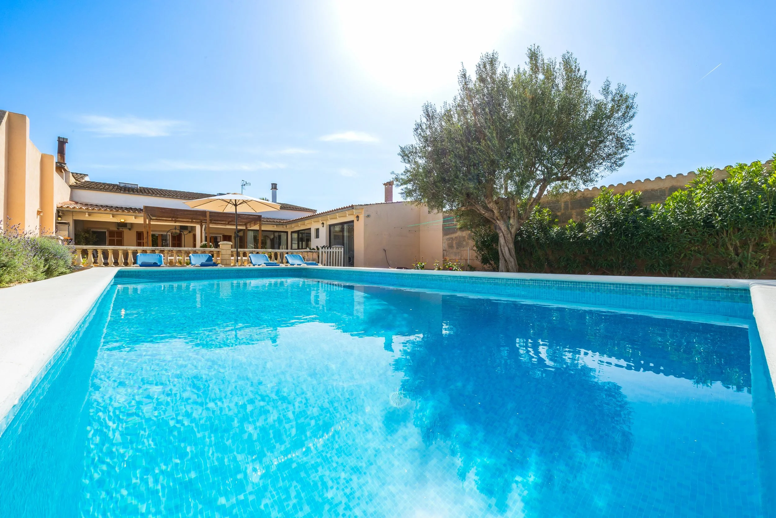 Sol d’Es Trenc Mallorca coastal property with swimming pool near Es Trenc beach real estate photography