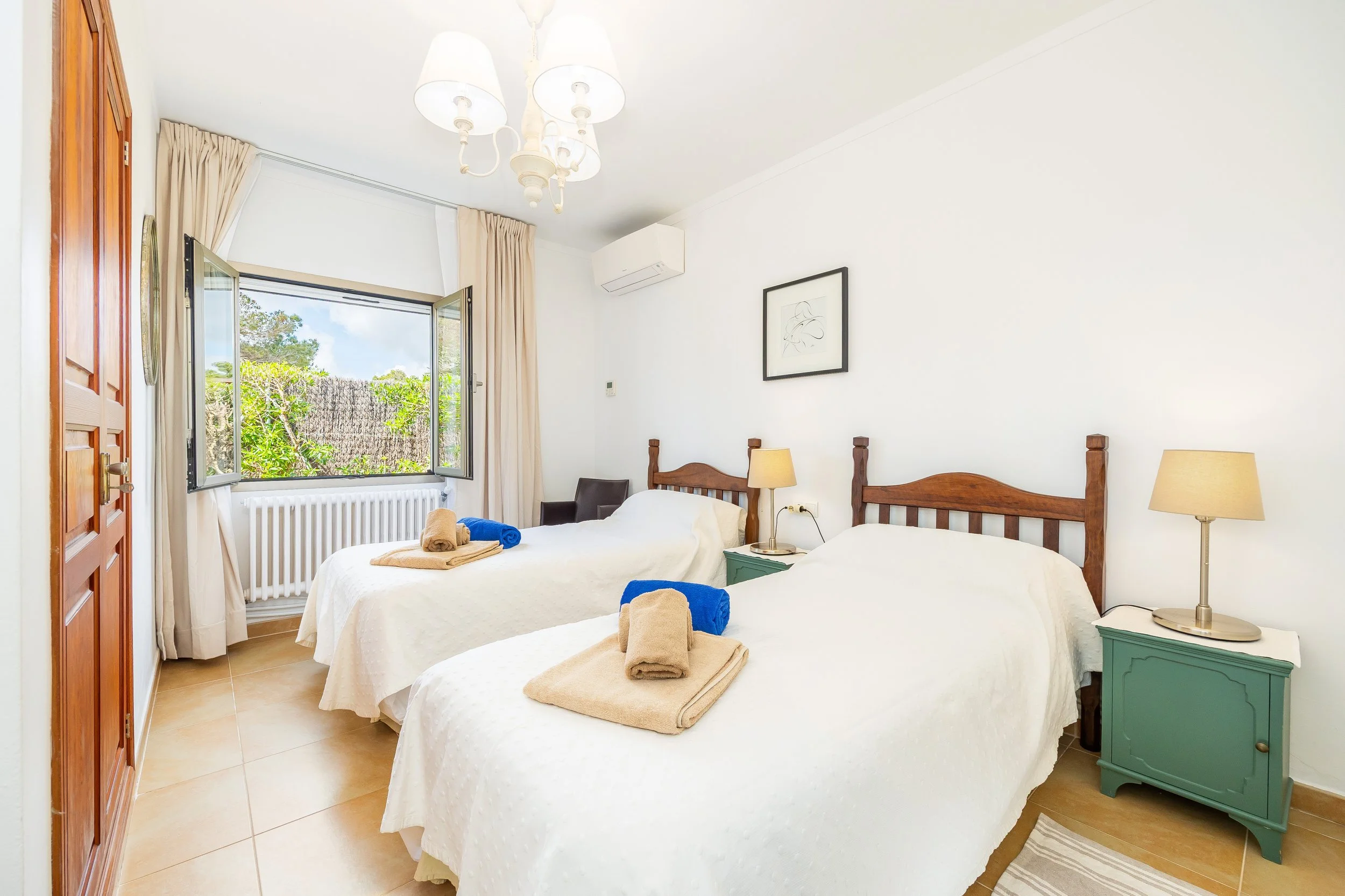 Coastal interior of Can Fernando Es Pontàs Mallorca with panoramic sea views and natural light real estate photography