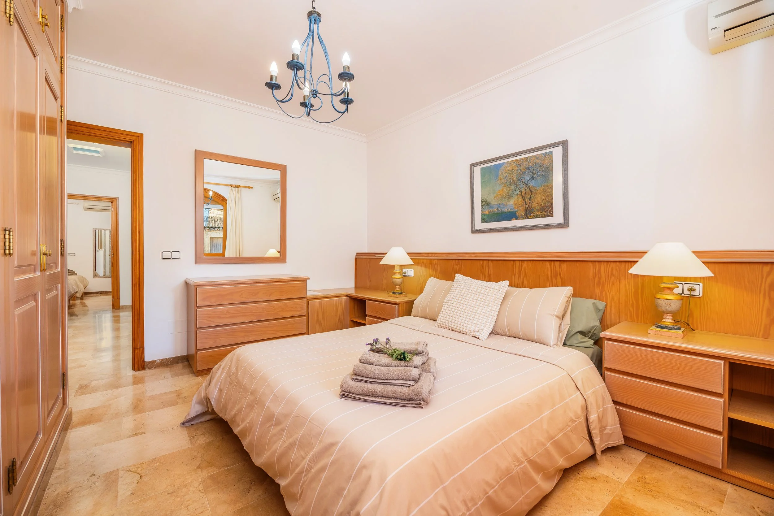 Coastal interior at Sol d’Es Trenc Mallorca with natural light and Mediterranean style real estate photography
