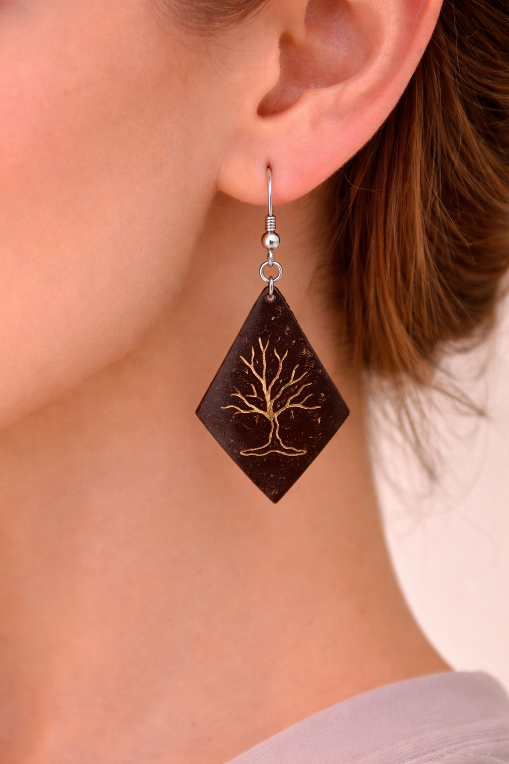 Hanging Earring - Tree