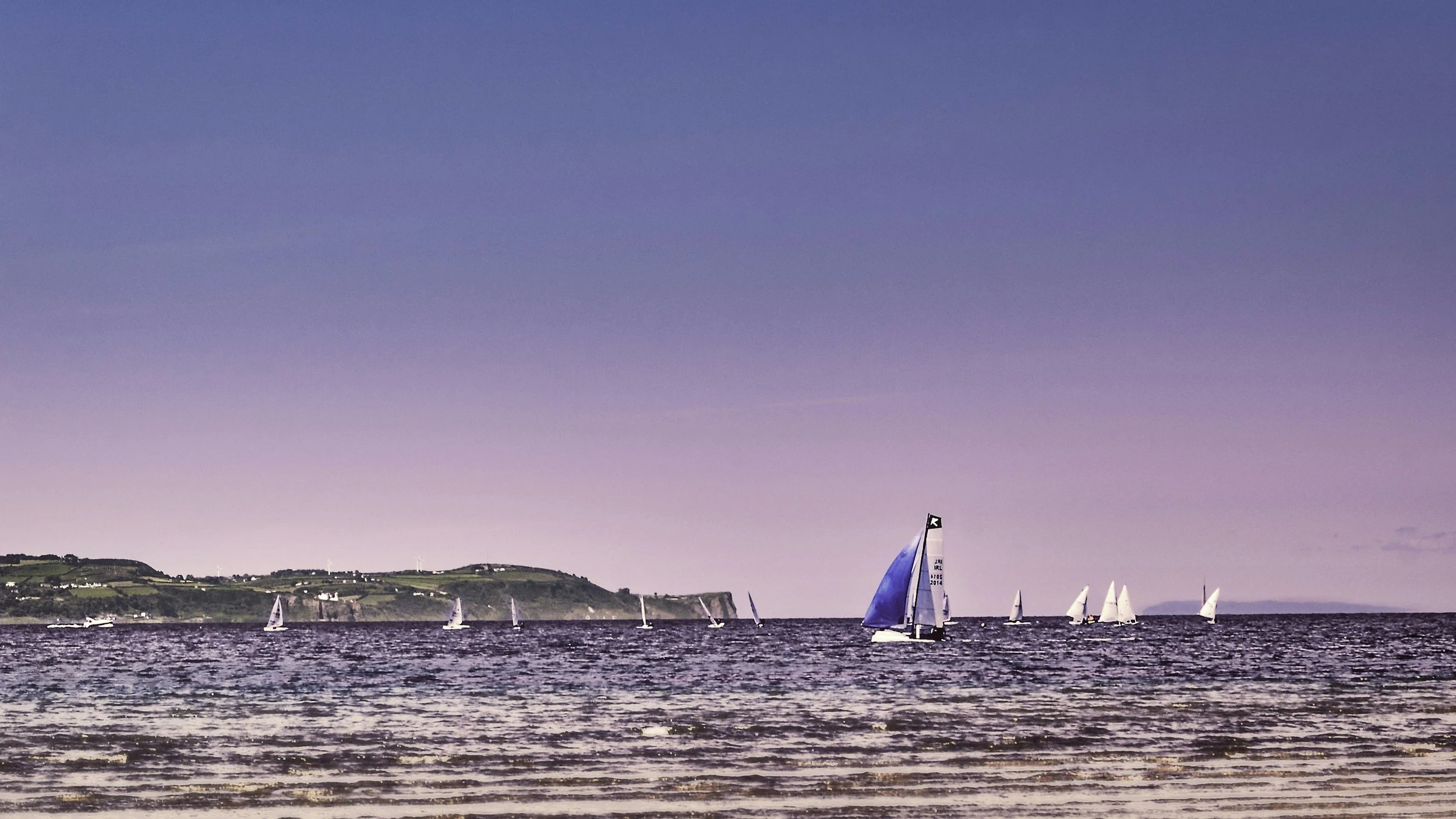 Sea and boats image of bangor