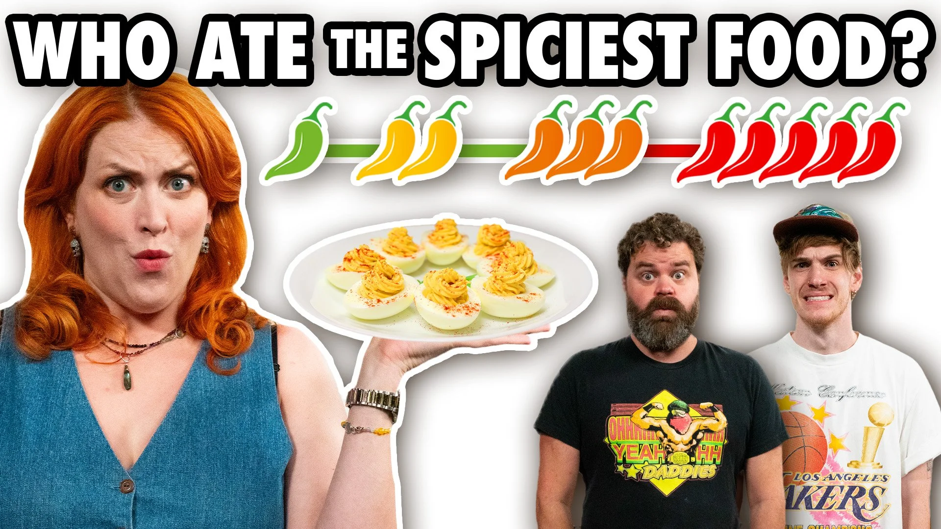 Who Ate the Spiciest Deviled Egg?