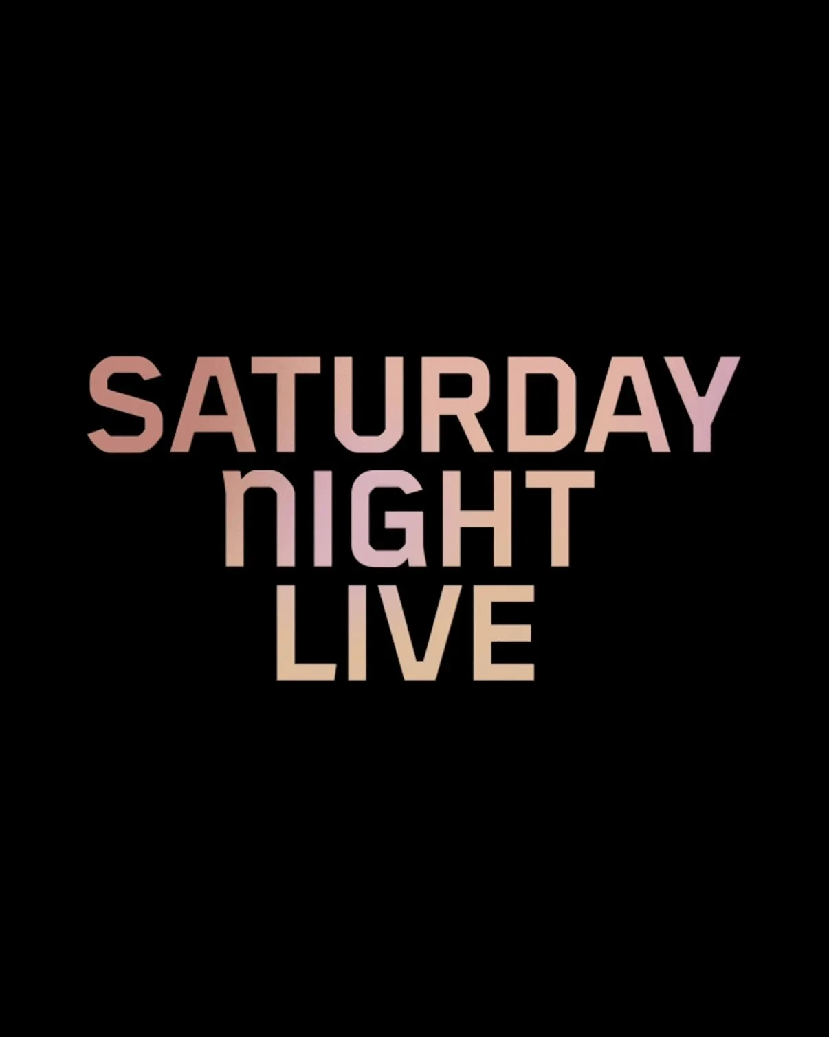 Saturday Night Live
