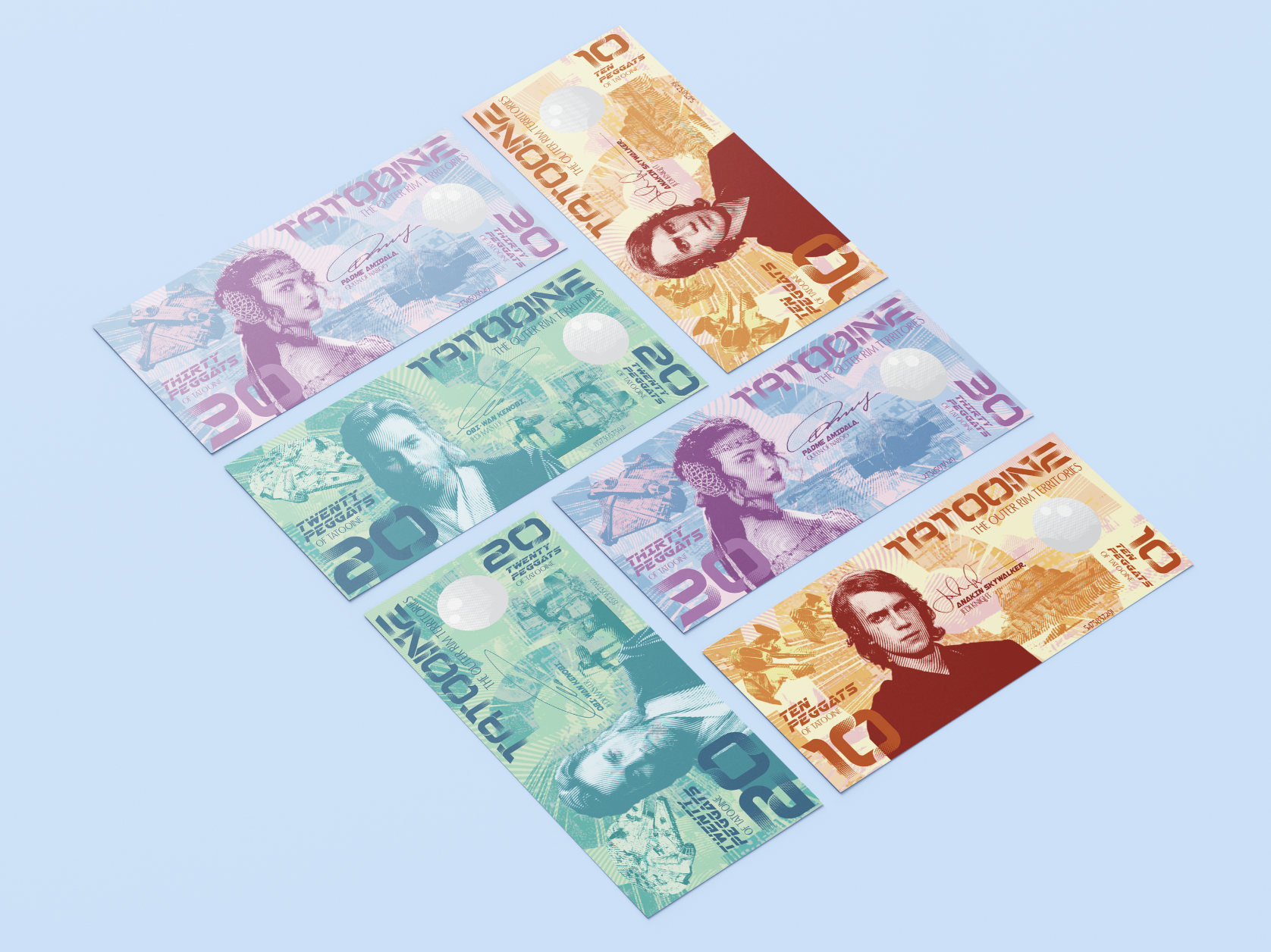 Star Wars Prequels Dollar Bills — 2022