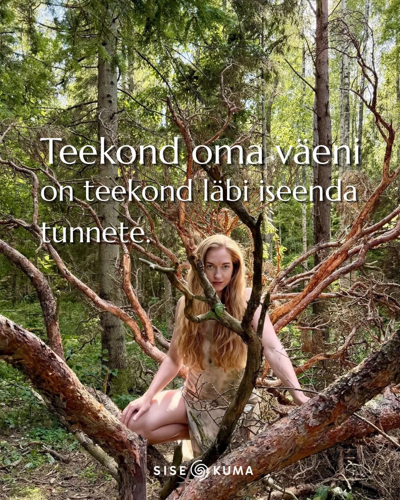 Iga hirmsana n&auml;iva tunde taga on j&otilde;ud.

Alla surudes, eirates, tuimestades ja pisendades loobume oma eluj&otilde;ust, mis ootab meid teisel pool tunnet.

Et selleni j&otilde;uda, oleme kutsutud teekonnale - &otilde;ppides tasapisi m&auml;
