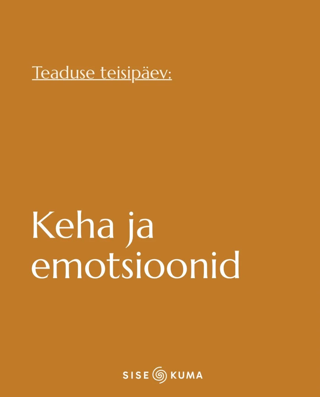 Kas oled m&auml;rganud, et &uuml;ks ja sama olukord v&otilde;ib &uuml;hel hetkel tunduda t&auml;iesti talutav, kuid teisel hetkel v&auml;ga &auml;rritav v&otilde;i suisa talumatu?

Olulist rolli selles tajutavas erinevuses m&auml;ngib meie kehaline s