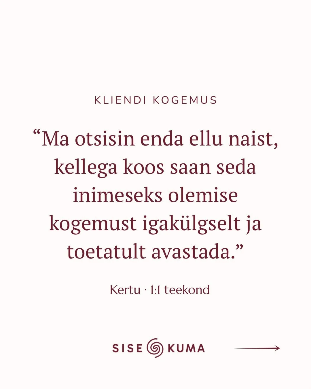 &Uuml;ks minu pikaajalisemaid kliente - imeline Kertu - jagab oma kogemust &uuml;hisest teekonnast. 💫