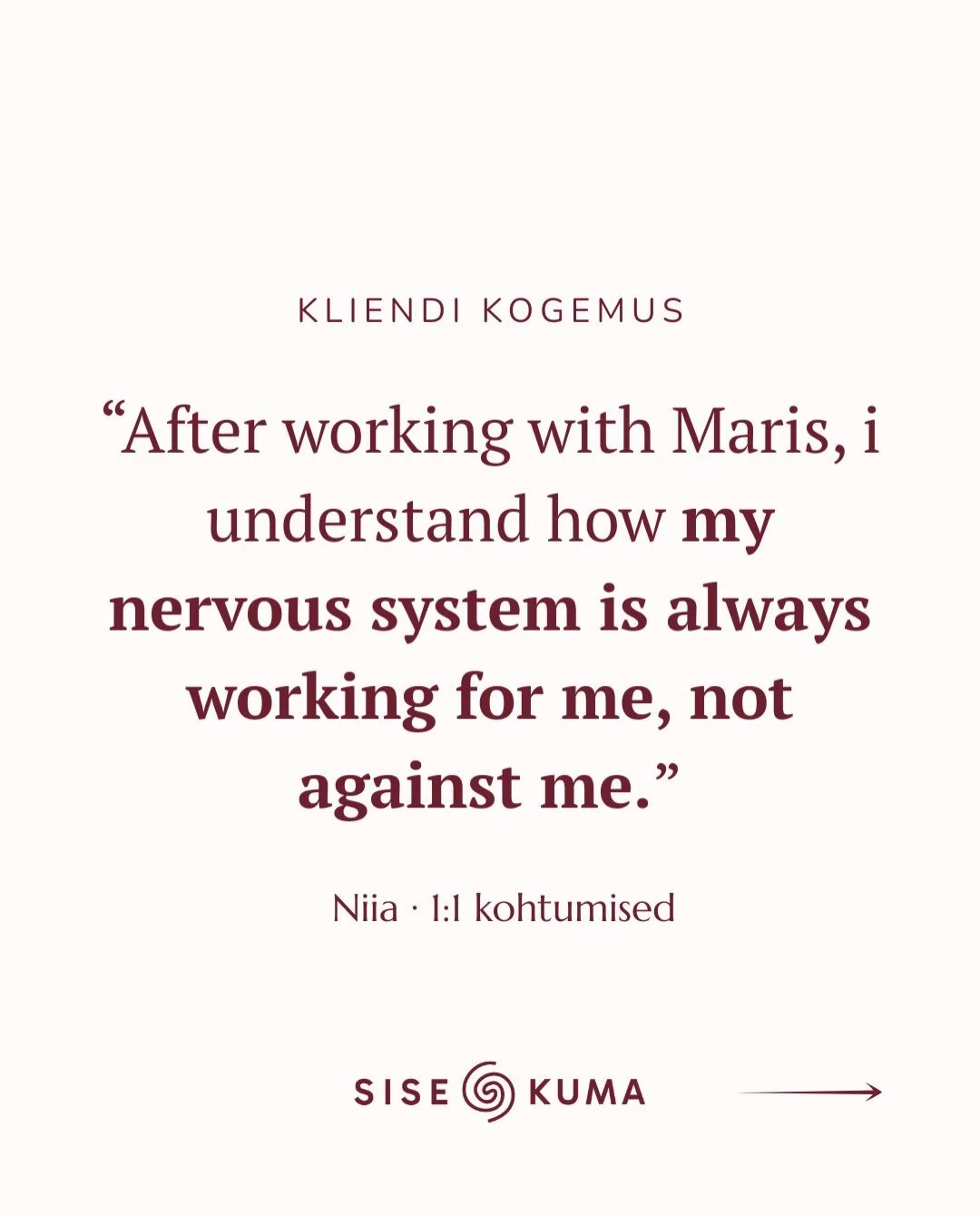 Imeline Niia jagab oma kogemust emadusteekonna s&uuml;gavamast m&otilde;istmisest n&auml;rvis&uuml;steemi kaardistamise ja somaatika abil 🧡