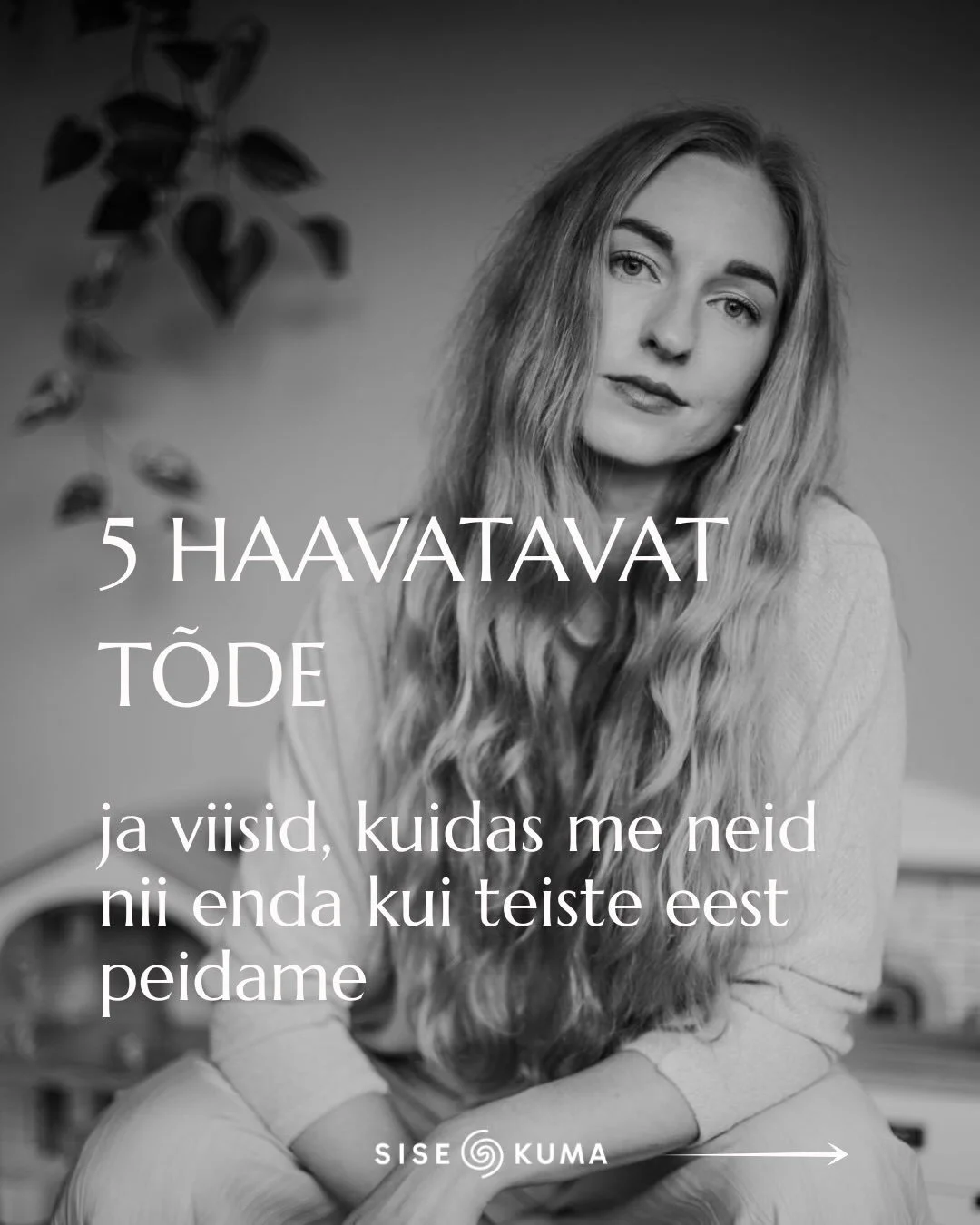 Iseenda peitmine on intelligentne kohastumus eluga. 

Kuid varem v&otilde;i hiljem j&otilde;uame kohta, kus see kohastumine ei &uuml;hti enam t&auml;naste tingimustega.

Siis on aeg aususeks, et kinkida endale v&otilde;imalus muutuseks. 🧡