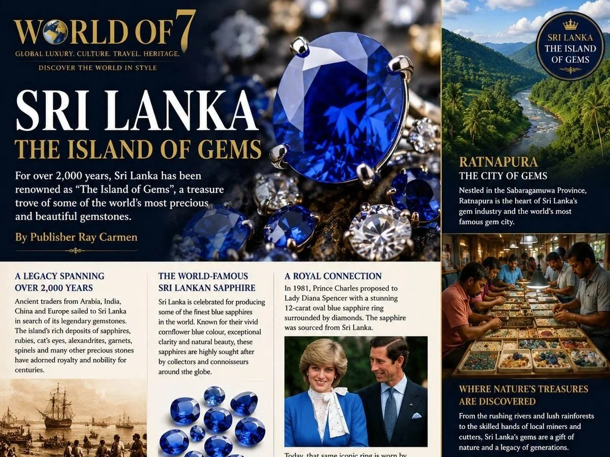 SRI LANKA: THE ISLAND OF GEMS