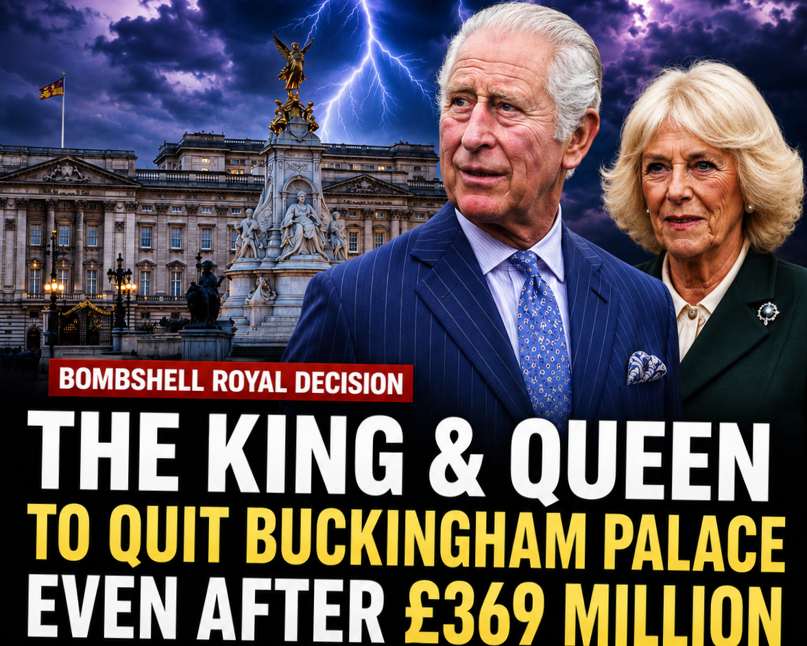 THE KING AND QUEEN TO REMAIN AT CLARENCE HOUSE AS BUCKINGHAM PALACE ENTERS A NEW ERA