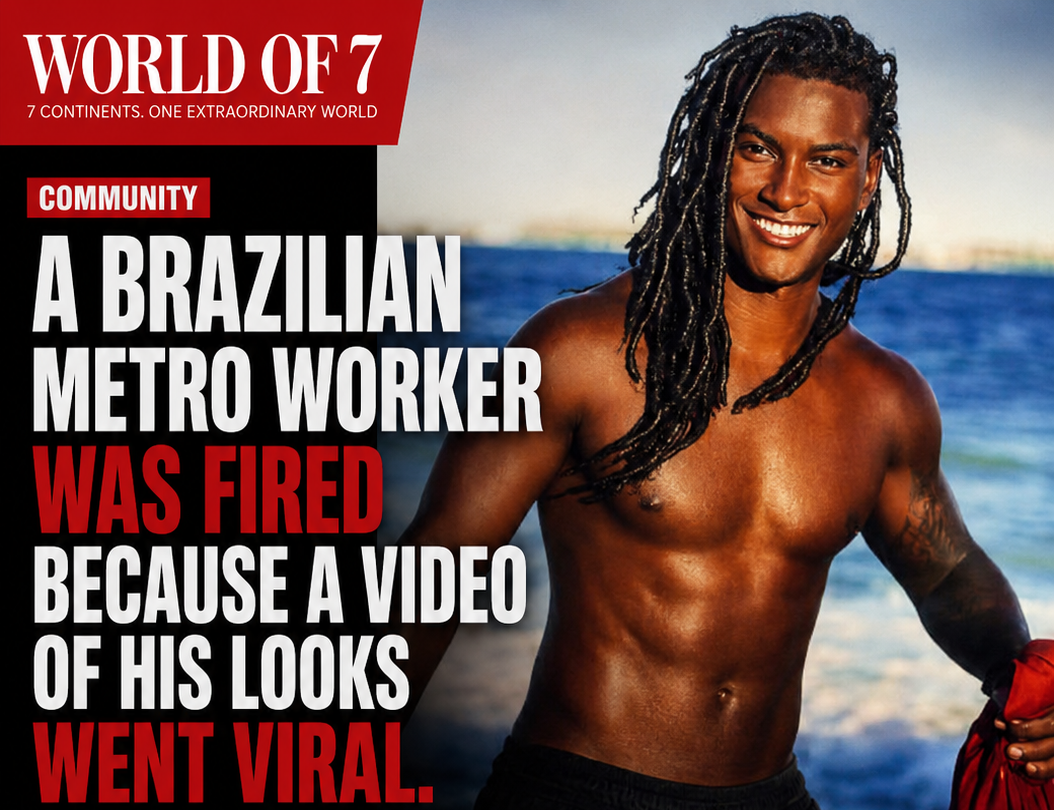 FROM THE METRO TO THE SPOTLIGHT : The Brazilian Worker Whose Looks Changed His Life Overnight