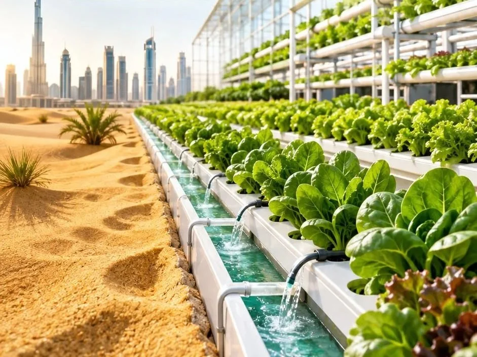 FROM SAND TO SALAD: DUBAI’S MILLION-KILO VERTICAL FARM