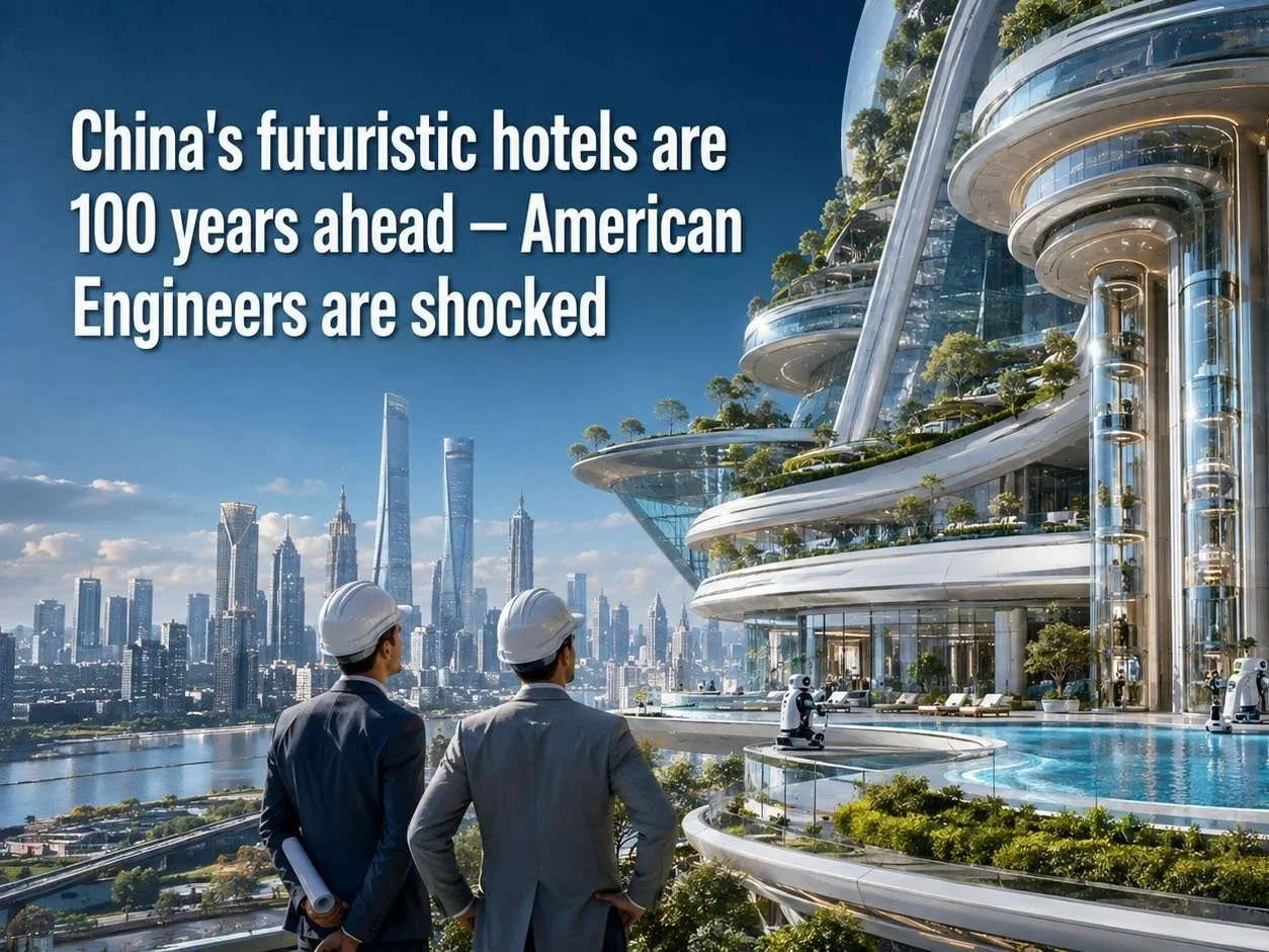 China’s Futuristic Hotels Are 100 Years Ahead — American Engineers Are Shocked