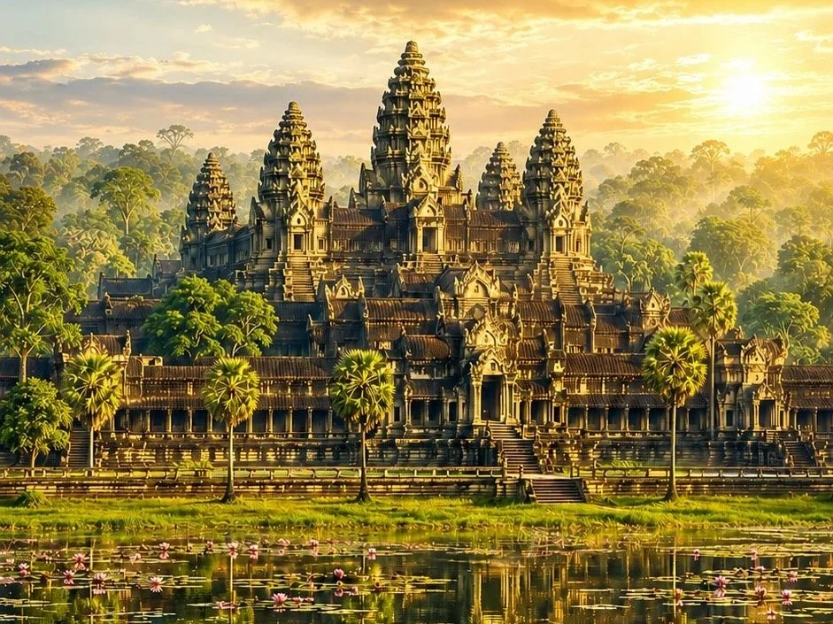 ANGKOR WAT: THE LARGEST TEMPLE ON EARTH—BUILT FOR LORD VISHNU