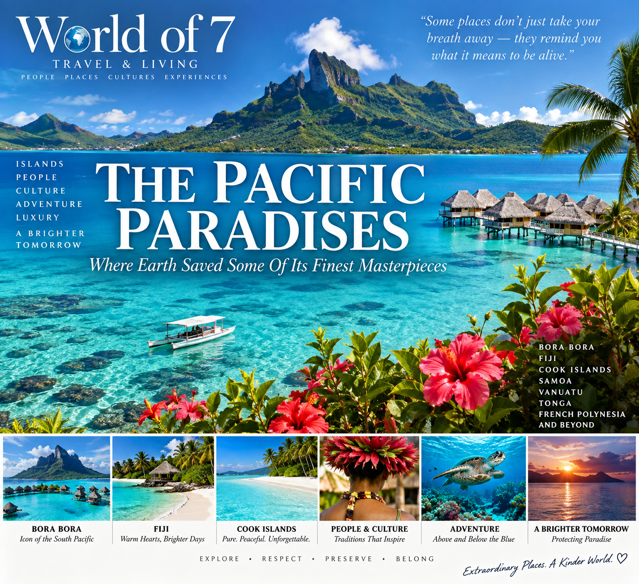 THE PACIFIC PARADISESWhere Earth Saved Some Of Its Finest Masterpieces