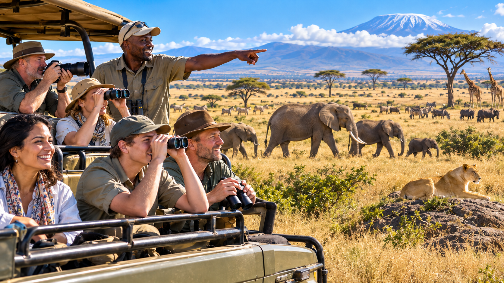 TANZANIA SAFARI ADVENTURE Across the Serengeti, Ngorongoro, Tarangire and the great southern wilderness, Tanzania turns wildlife into the journey of a lifetime.