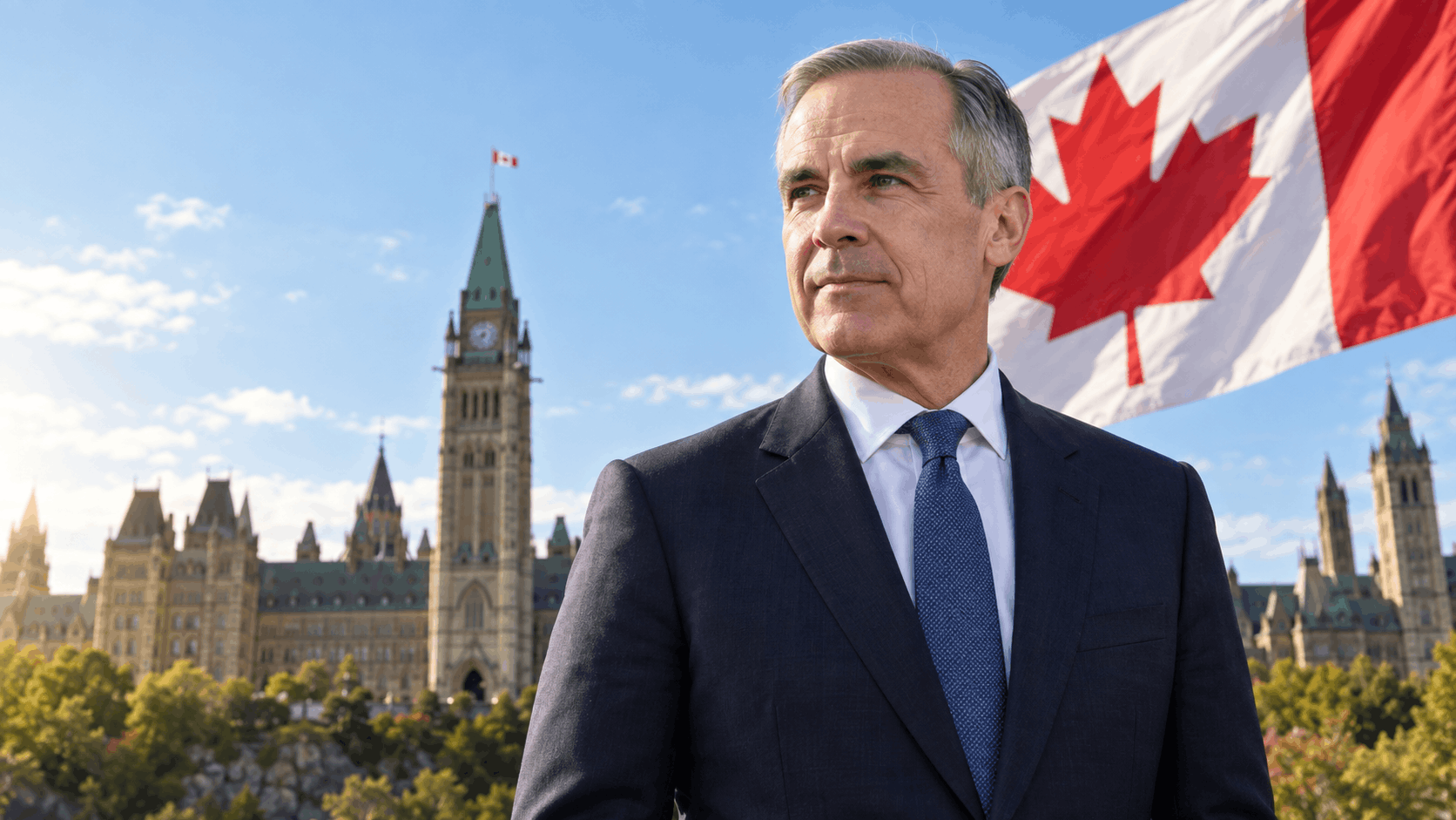 MARK CARNEY — CANADA’S CHURCHILL? The banker who became a prime minister is placing sovereignty, resilience and global partnerships at the centre of Canada’s political agenda.