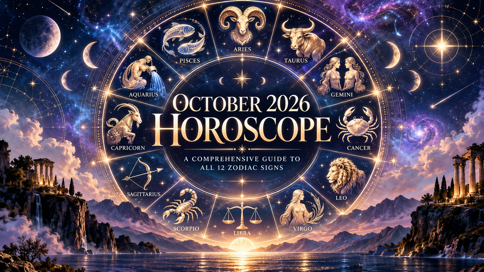 OCTOBER 2026 HOROSCOPE THE MONTH THE COSMOS ASKS: WHAT DO YOU REALLY WANT?Love • Money • Career • Opportunity • Wellbeing • The Month Ahead