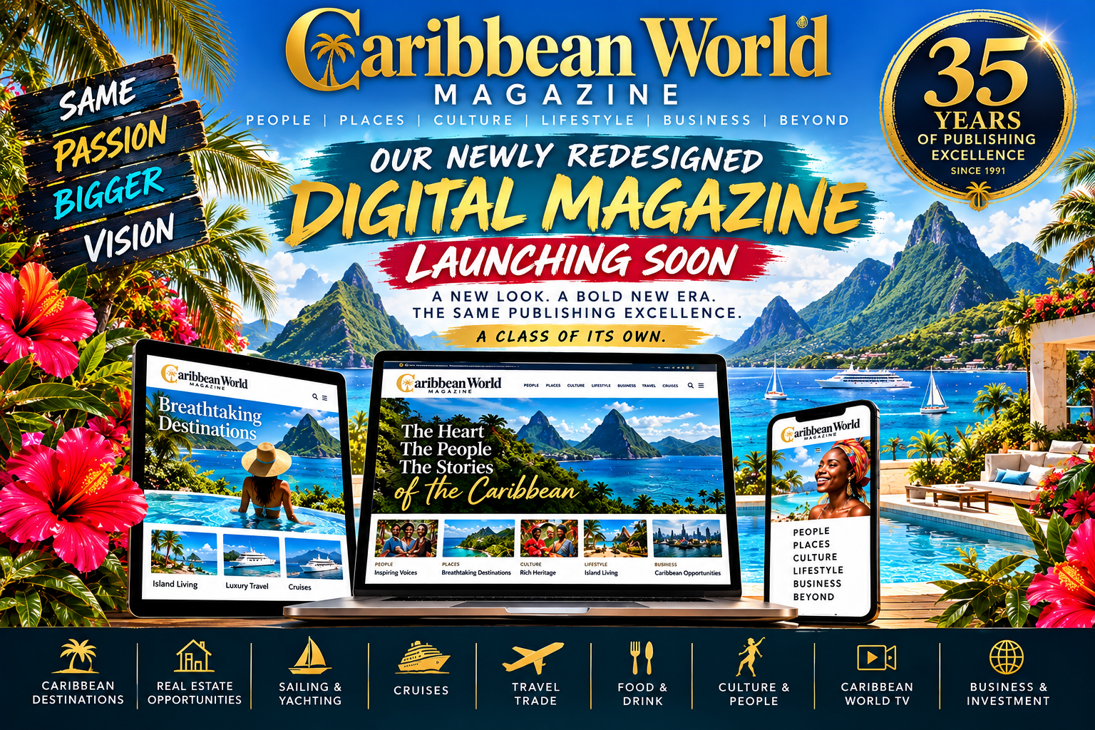 CARIBBEAN WORLD MAGAZINE — A BOLD NEW ERA IN DIGITAL PUBLISHING