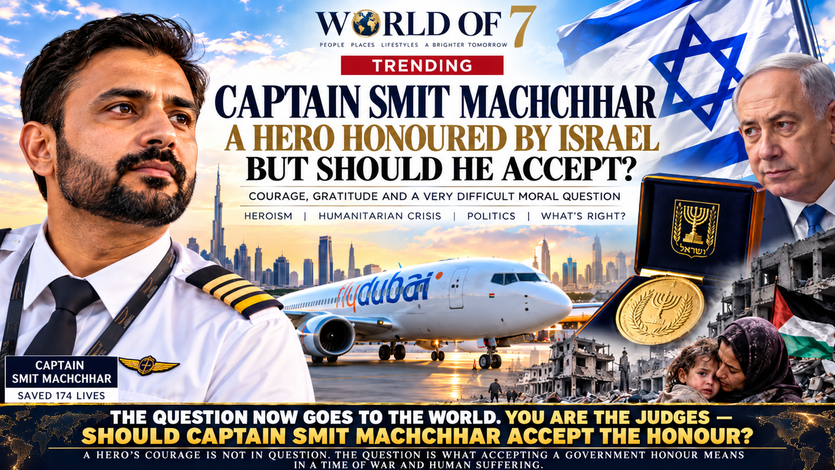 CAPTAIN SMIT MACHCHHAR — A HERO HONOURED BY ISRAEL, BUT SHOULD HE ACCEPT?