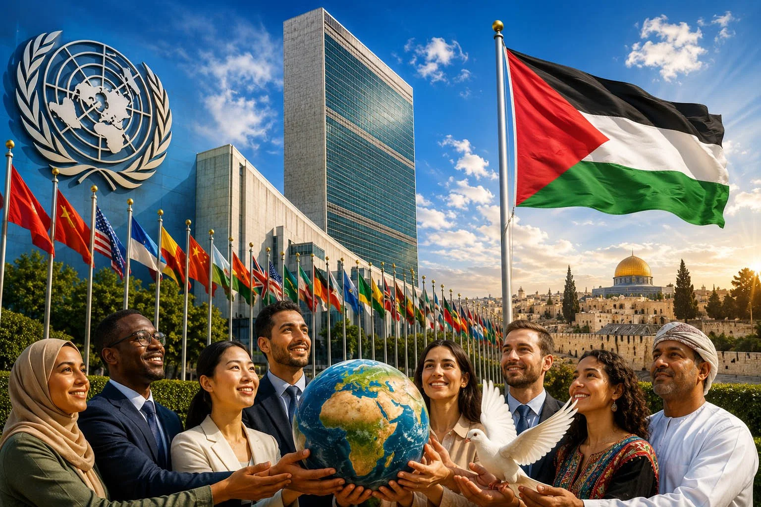 MORE THAN 80% OF THE UNITED NATIONS’ 193 MEMBER STATES NOW RECOGNISE PALESTINIAN STATEHOOD