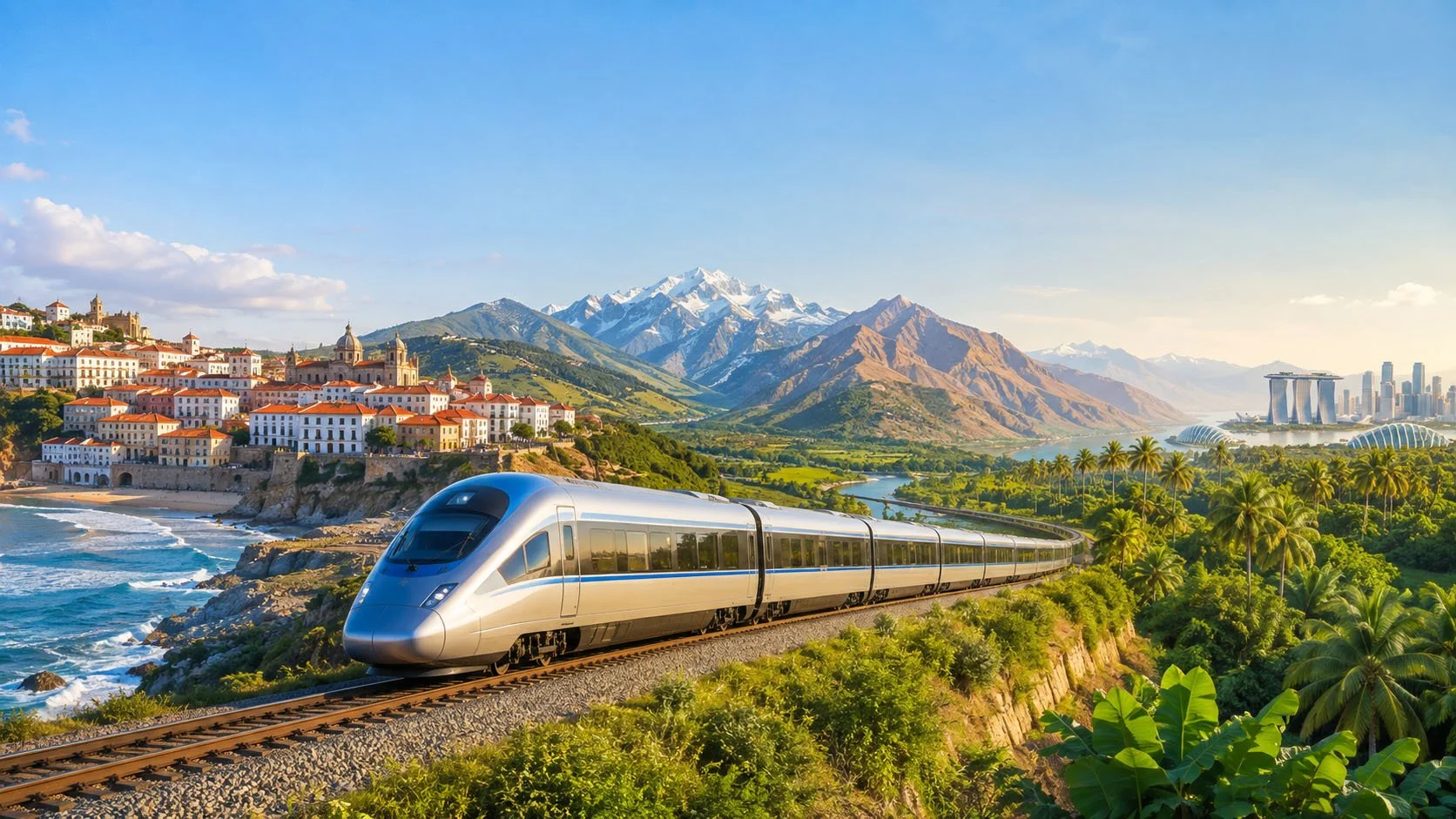 THE WORLD’S LONGEST TRAIN JOURNEY