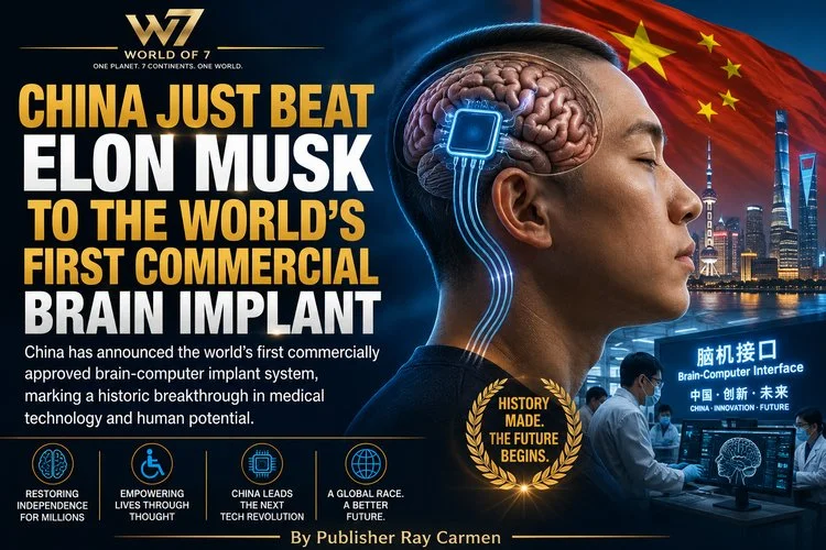 CHINA JUST BEAT ELON MUSK TO THE WORLD’S FIRST COMMERCIAL BRAIN IMPLANT