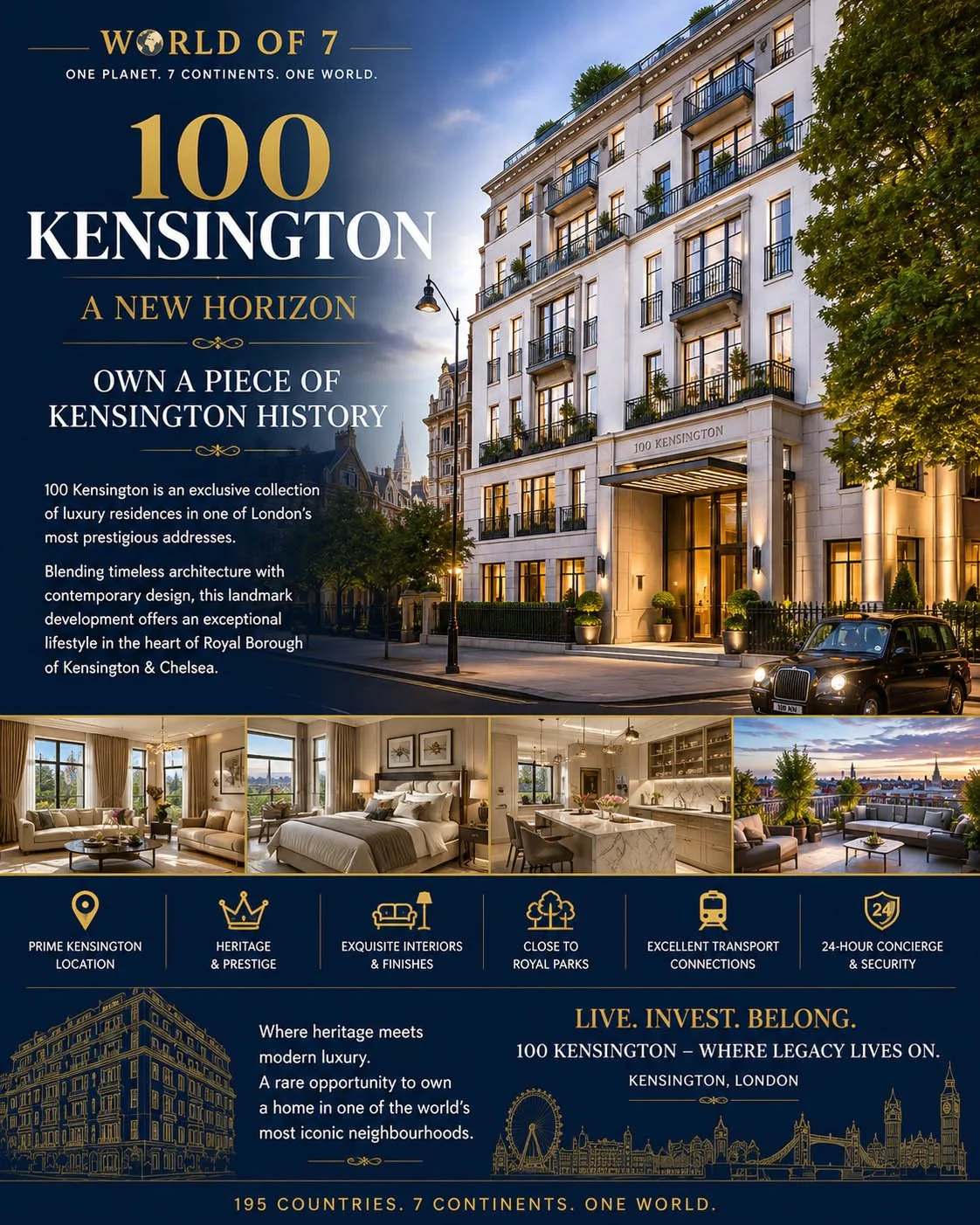 100 KENSINGTON : A NEW HORIZON&nbsp;Own a Piece of Kensington History