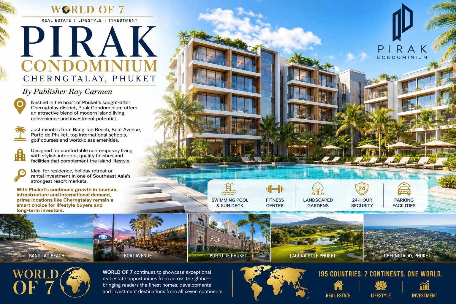 PIRAK CONDOMINIUM : CHERNGTALAY, PHUKET