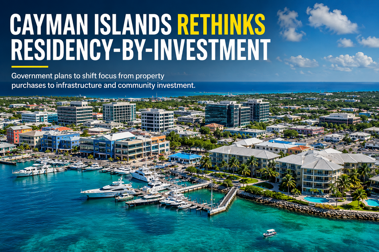 CAYMAN ISLANDS RETHINKS RESIDENCY-BY-INVESTMENT MODEL