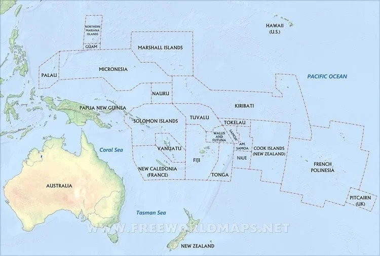 OCEANIA — Small Region, Strategic Reach