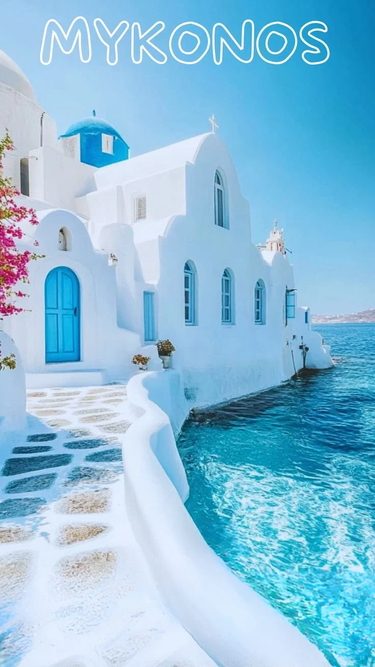 MYKONOS :THE GLAMOROUS JEWEL OF THE AEGEAN