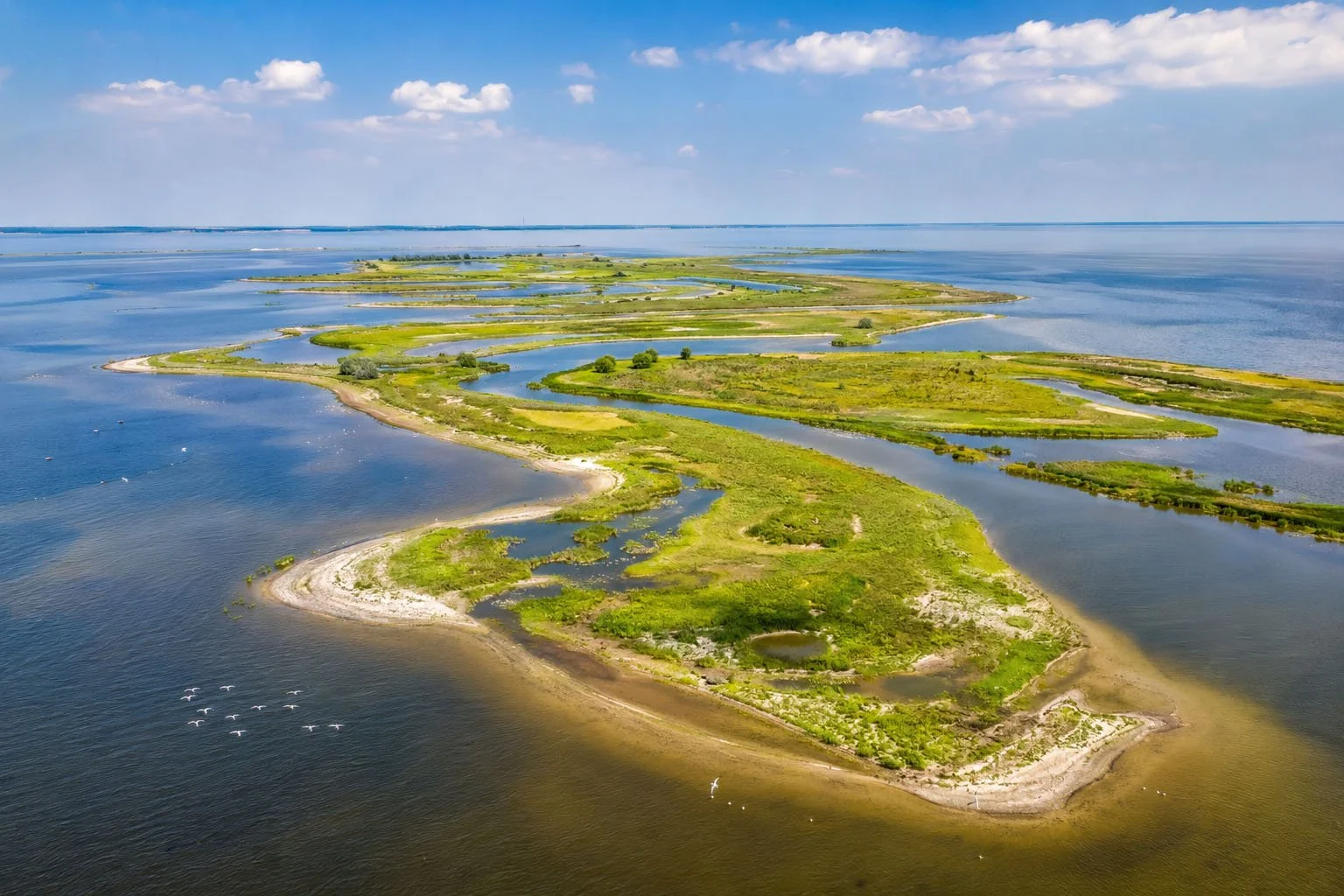 NETHERLANDS BUILT NEW ISLANDS FROM 37 MILLION TONNES OF MUD